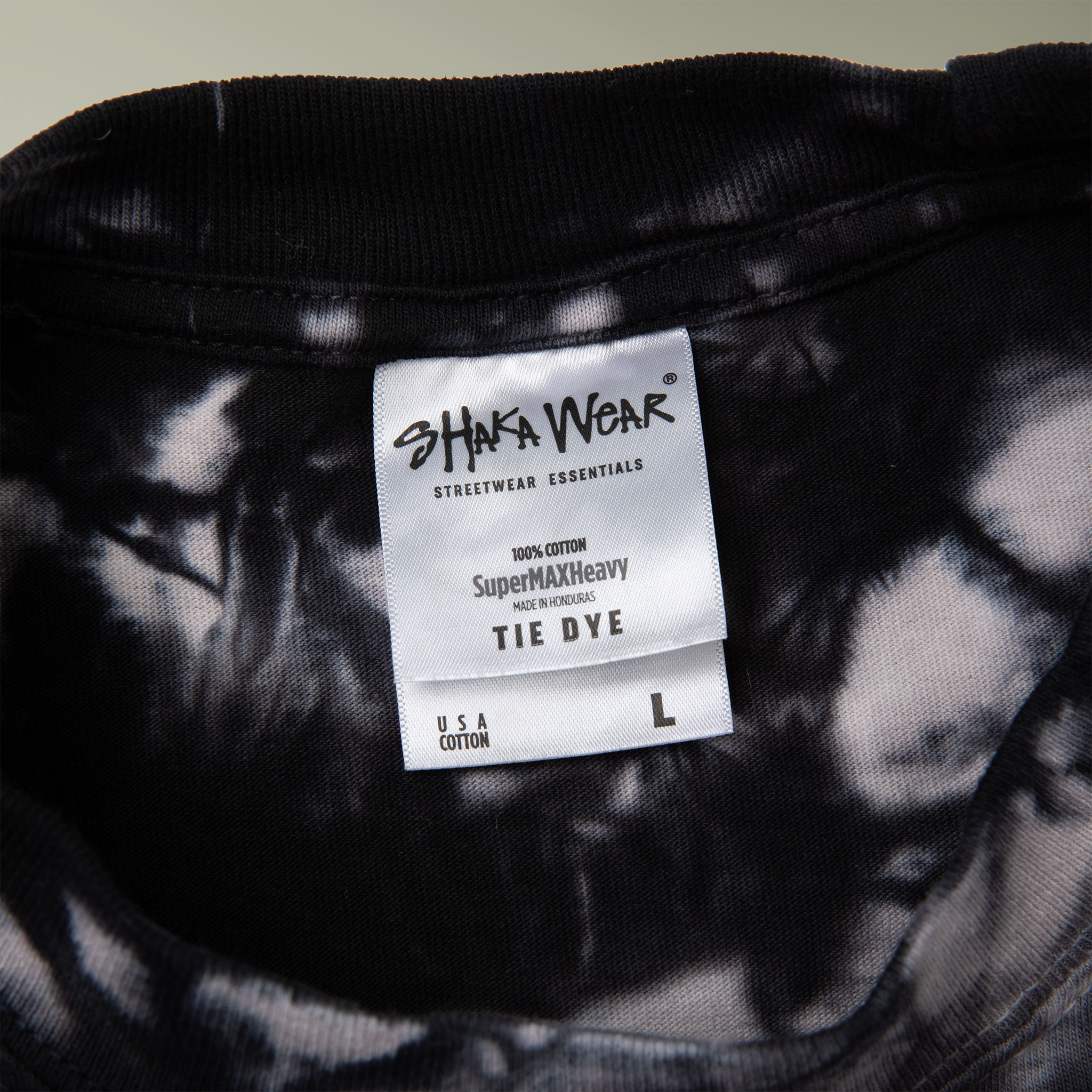 Oversized Tie-Dye T-Shirt (Embroidery) - Thumbnail Image