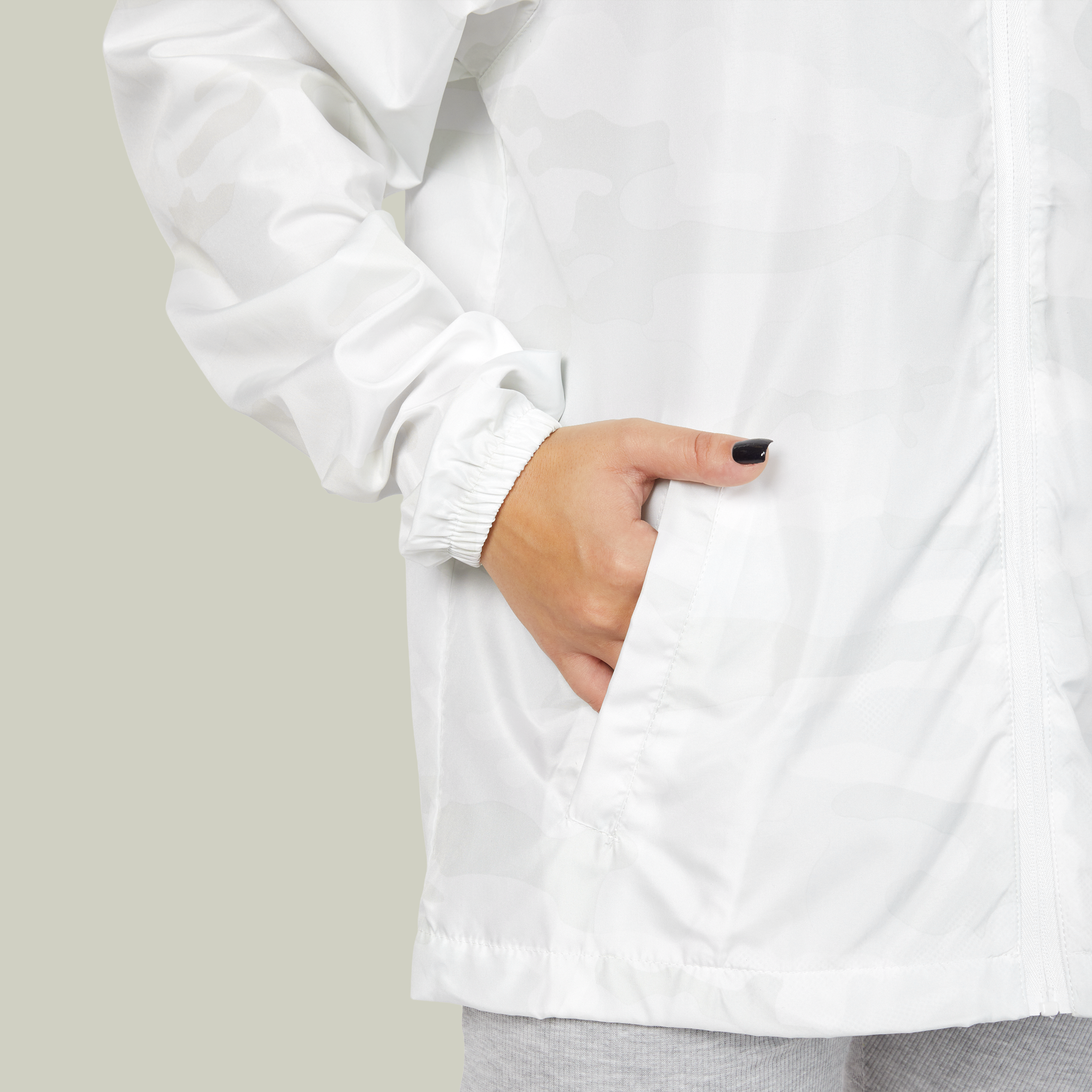 Unisex Full-Zip Windbreaker Jacket - Thumbnail Image