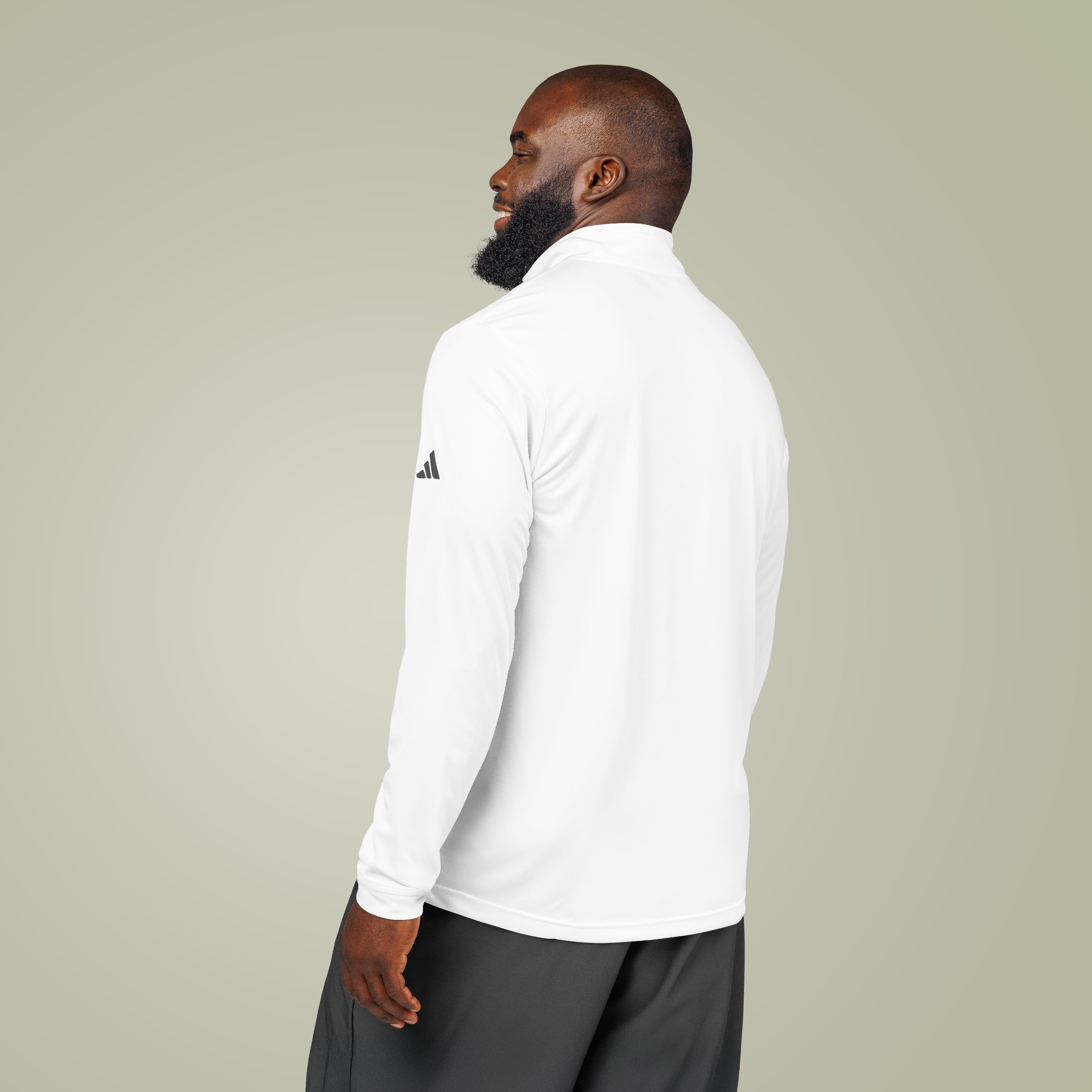 Custom adidas® Quarter-Zip Pullover | POD