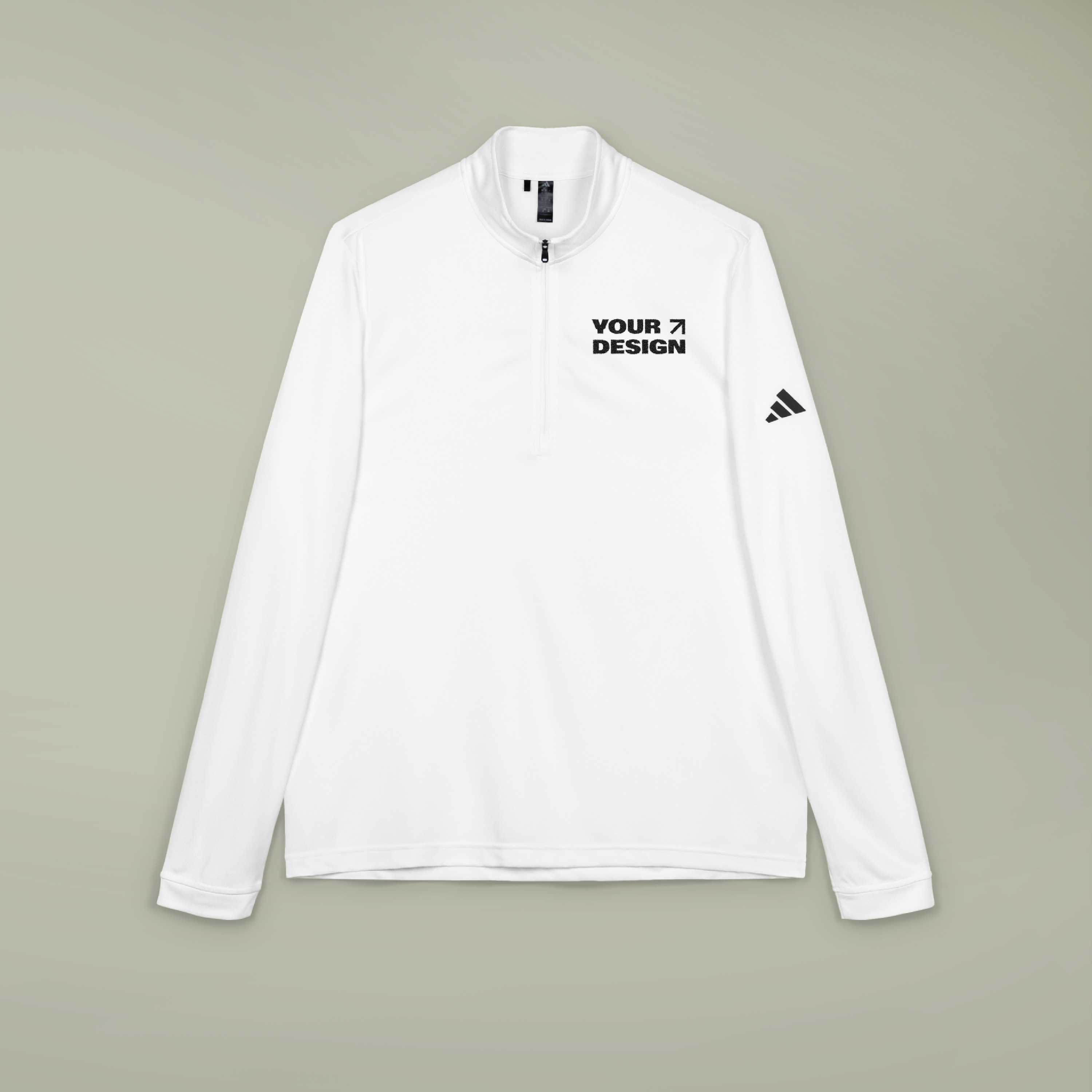 メンズウェア Adidas FablicMix Halfzip CH X ACC Custom Custom adidas® Quarter-Zip Pullover | POD
