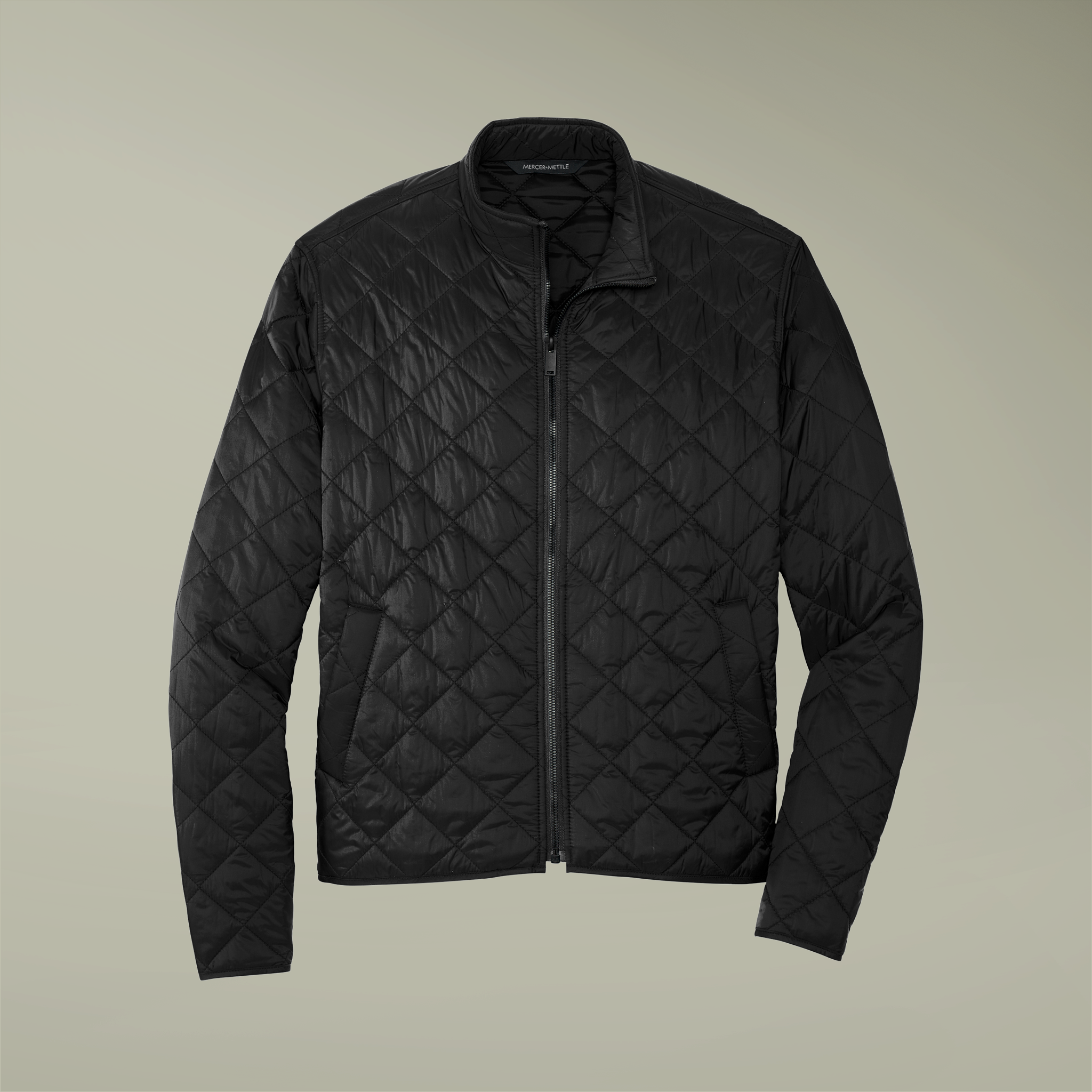 Unisex Quilted Full-Zip Jacket (Embroidery)