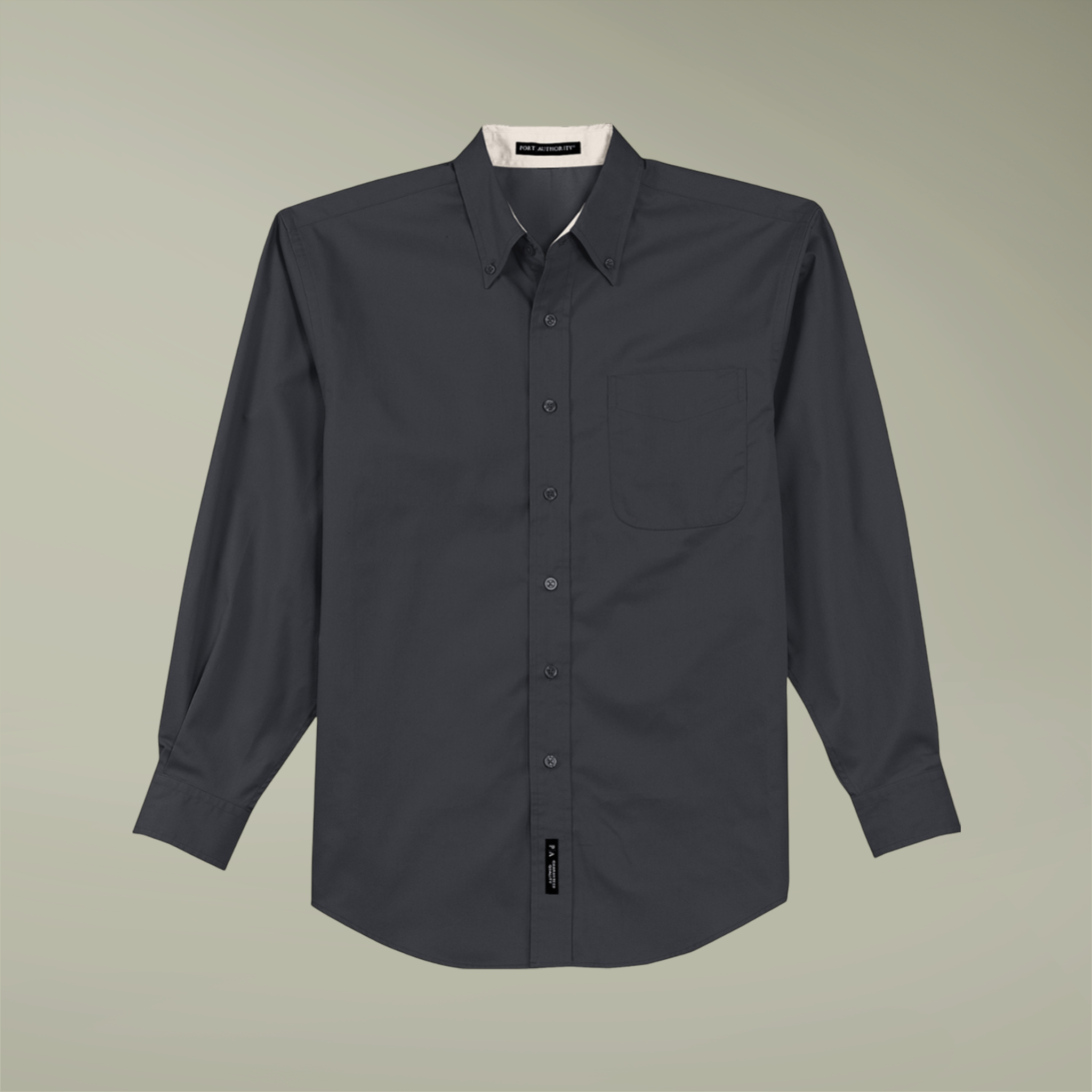 Port Authority® Unisex Long Sleeve Shirt (Embroidery) - Thumbnail Image