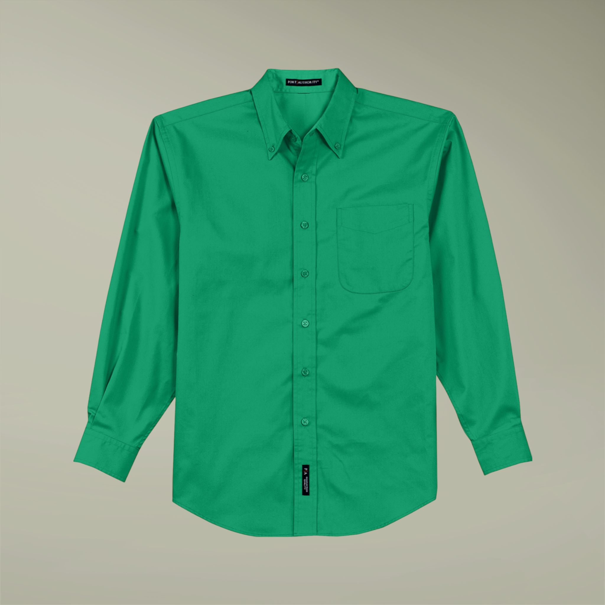 Port Authority® Unisex Long Sleeve Shirt (Embroidery) - Thumbnail Image