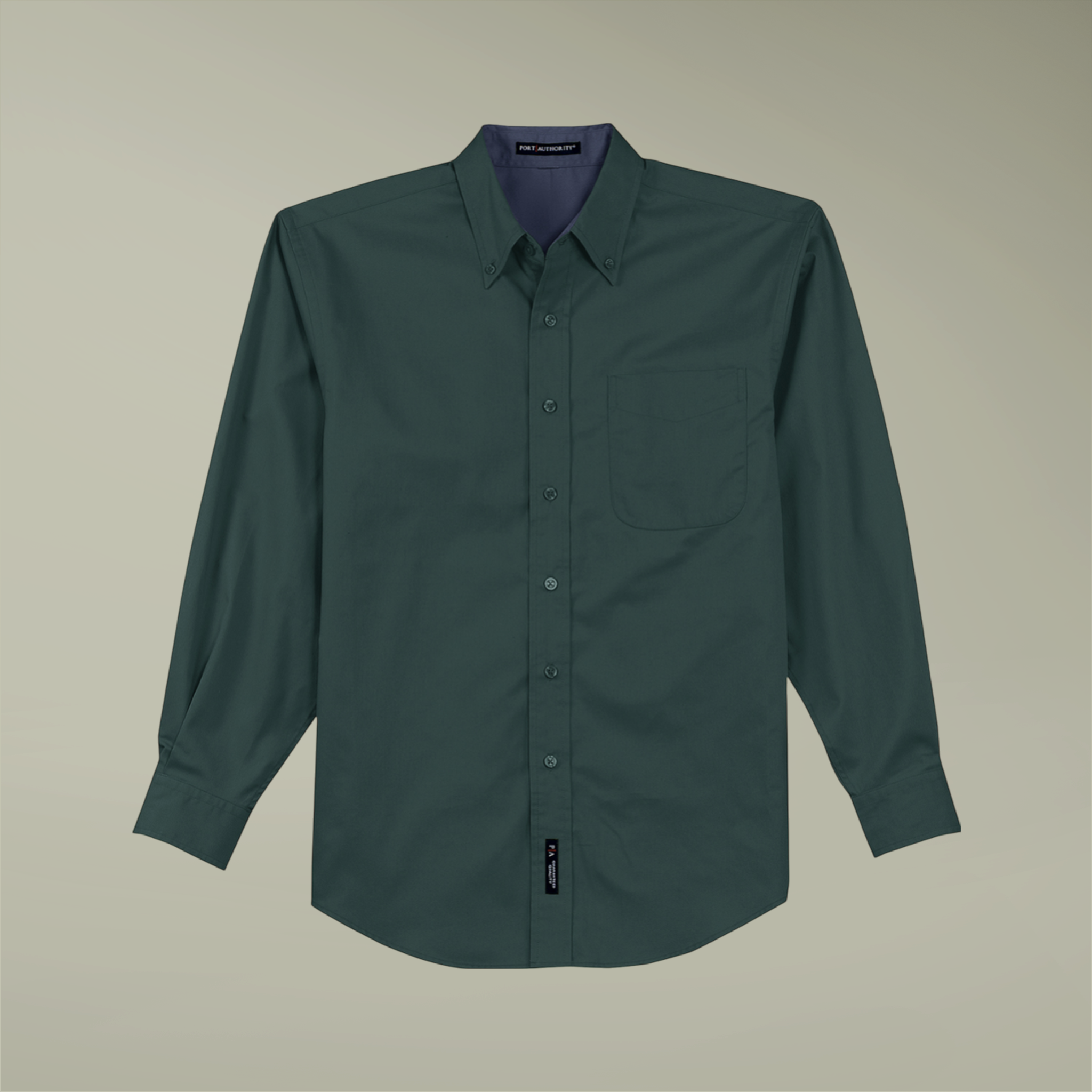 Port Authority® Unisex Long Sleeve Shirt (Embroidery) - Thumbnail Image