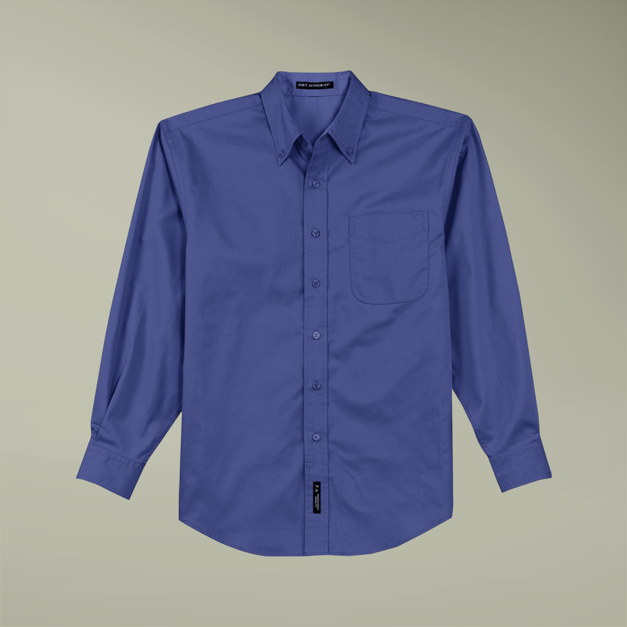 Port Authority® Unisex Long Sleeve Shirt (Embroidery) - Thumbnail Image