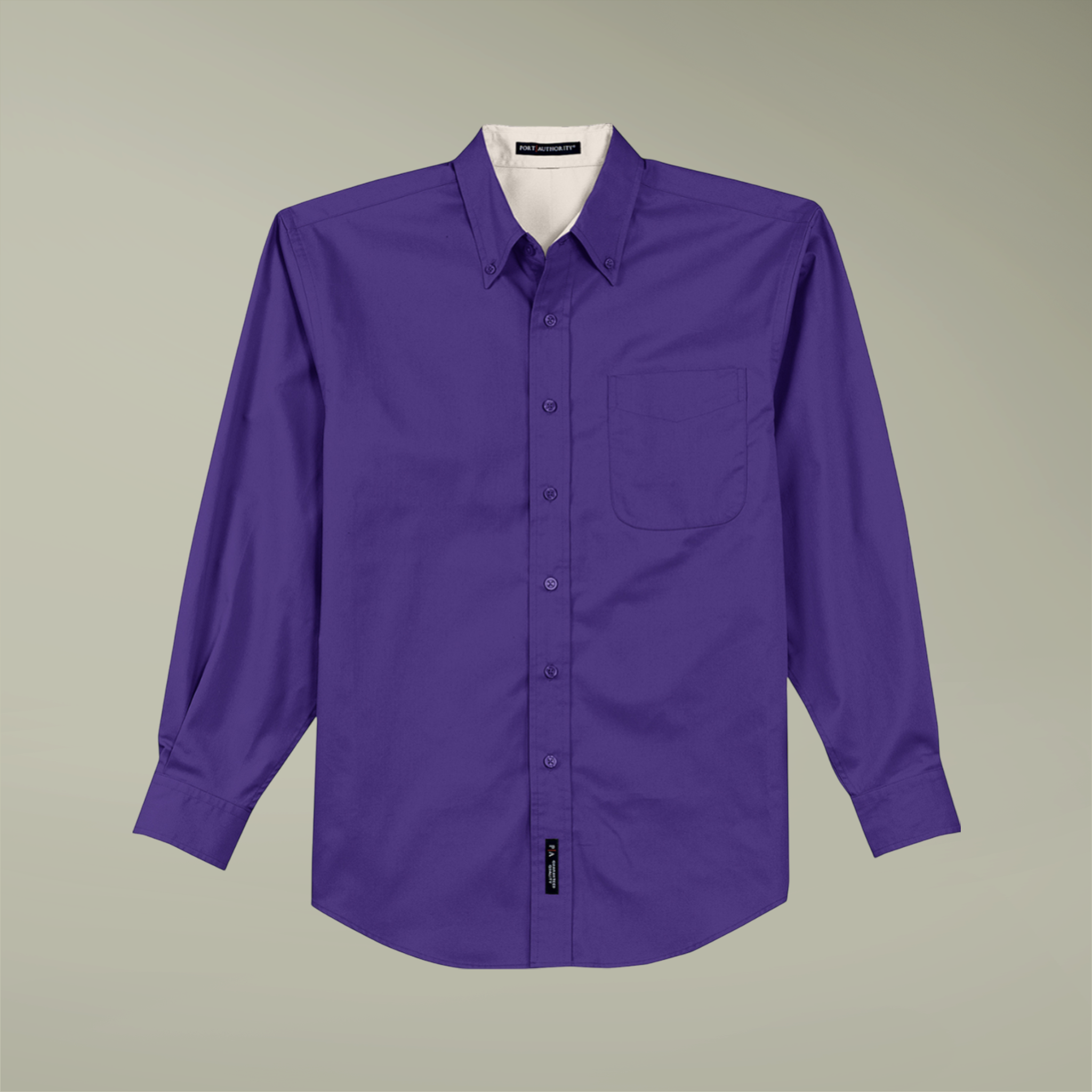 Port Authority® Unisex Long Sleeve Shirt (Embroidery) - Thumbnail Image
