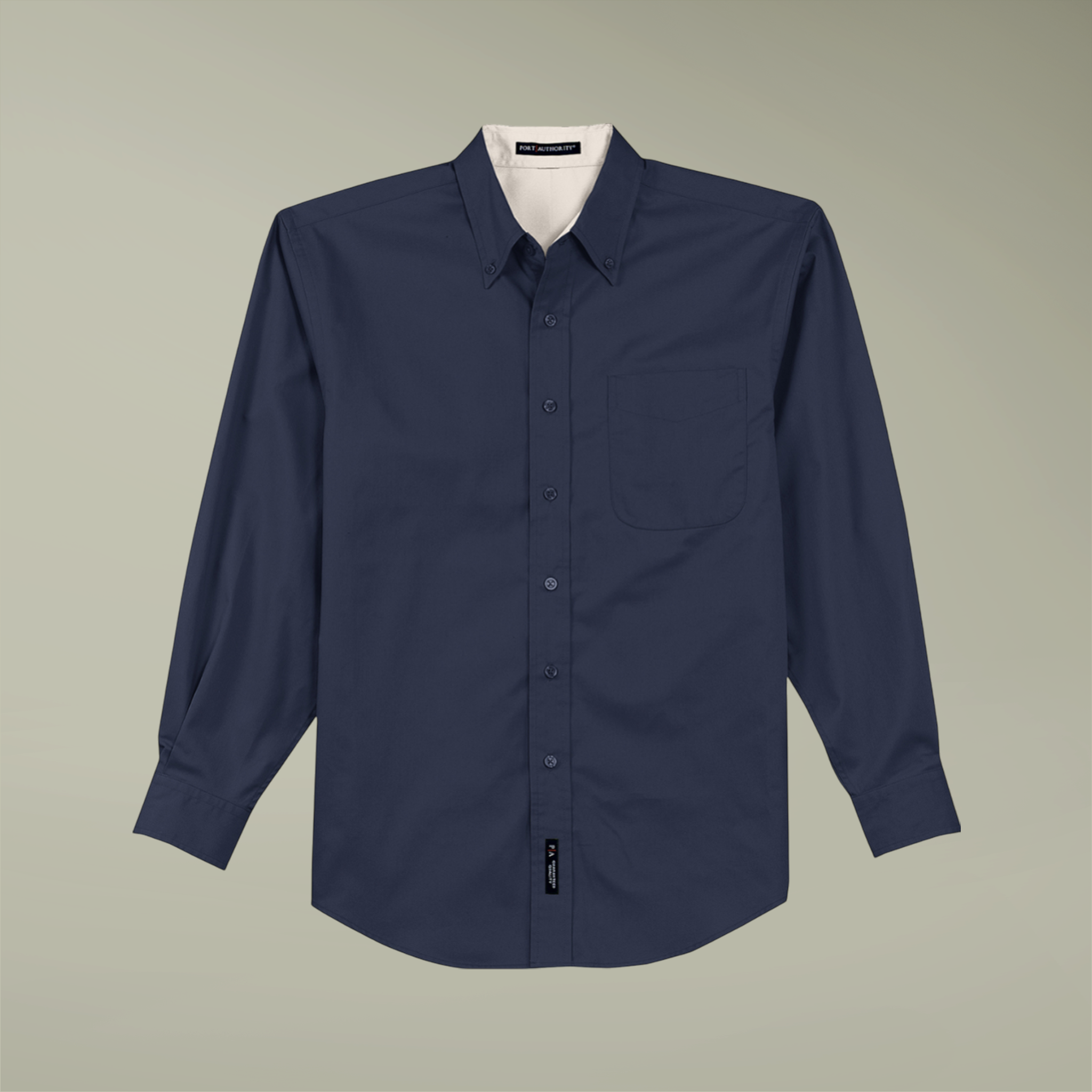 Port Authority® Unisex Long Sleeve Shirt (Embroidery) - Thumbnail Image