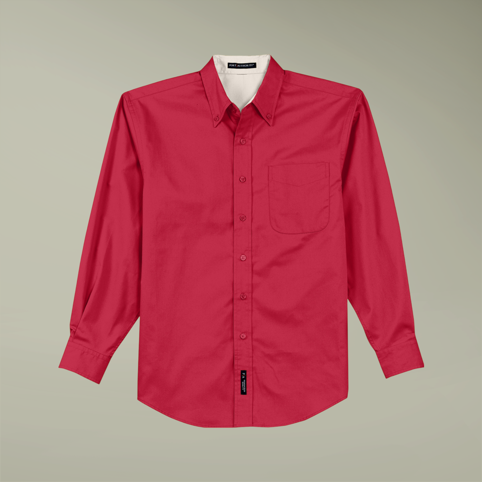 Port Authority® Unisex Long Sleeve Shirt (Embroidery) - Thumbnail Image