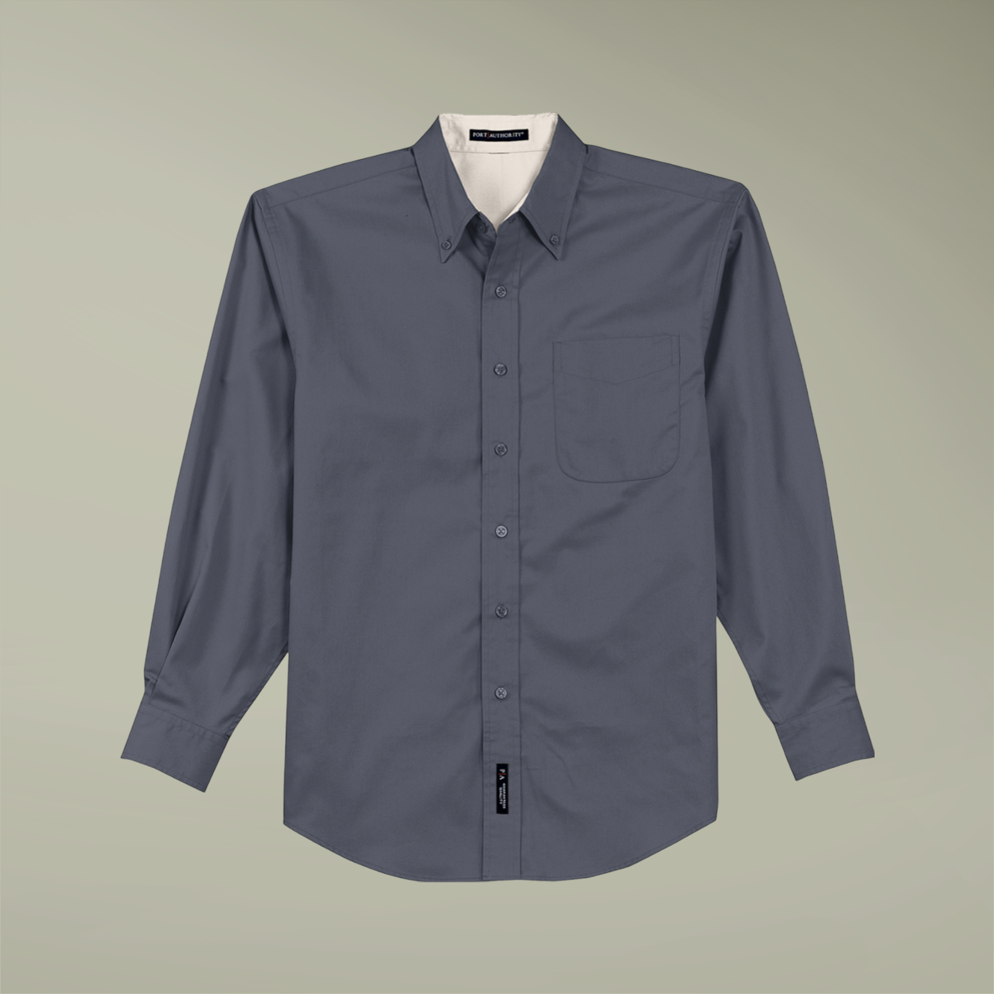 Port Authority® Unisex Long Sleeve Shirt (Embroidery) - Thumbnail Image