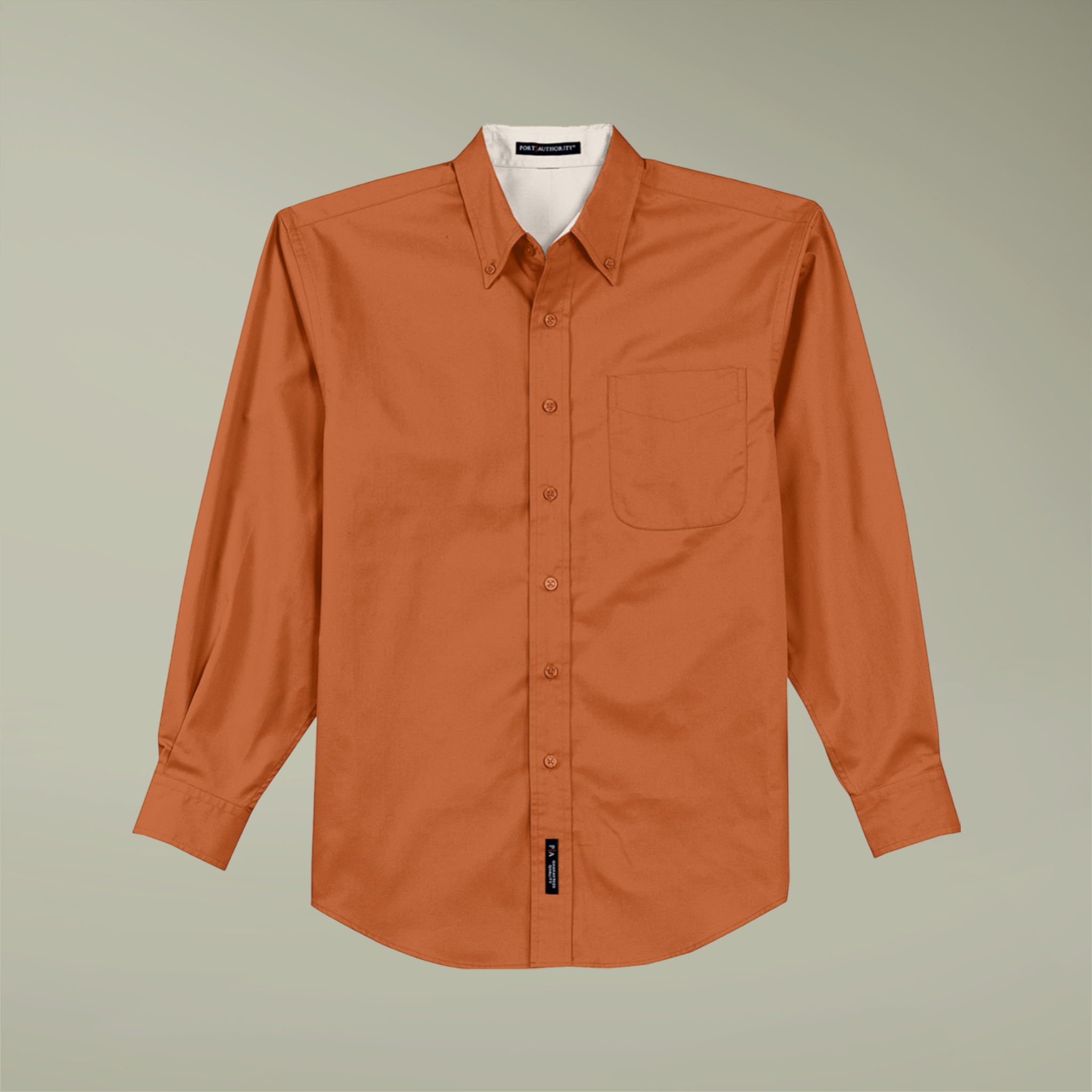 Port Authority® Unisex Long Sleeve Shirt (Embroidery) - Thumbnail Image