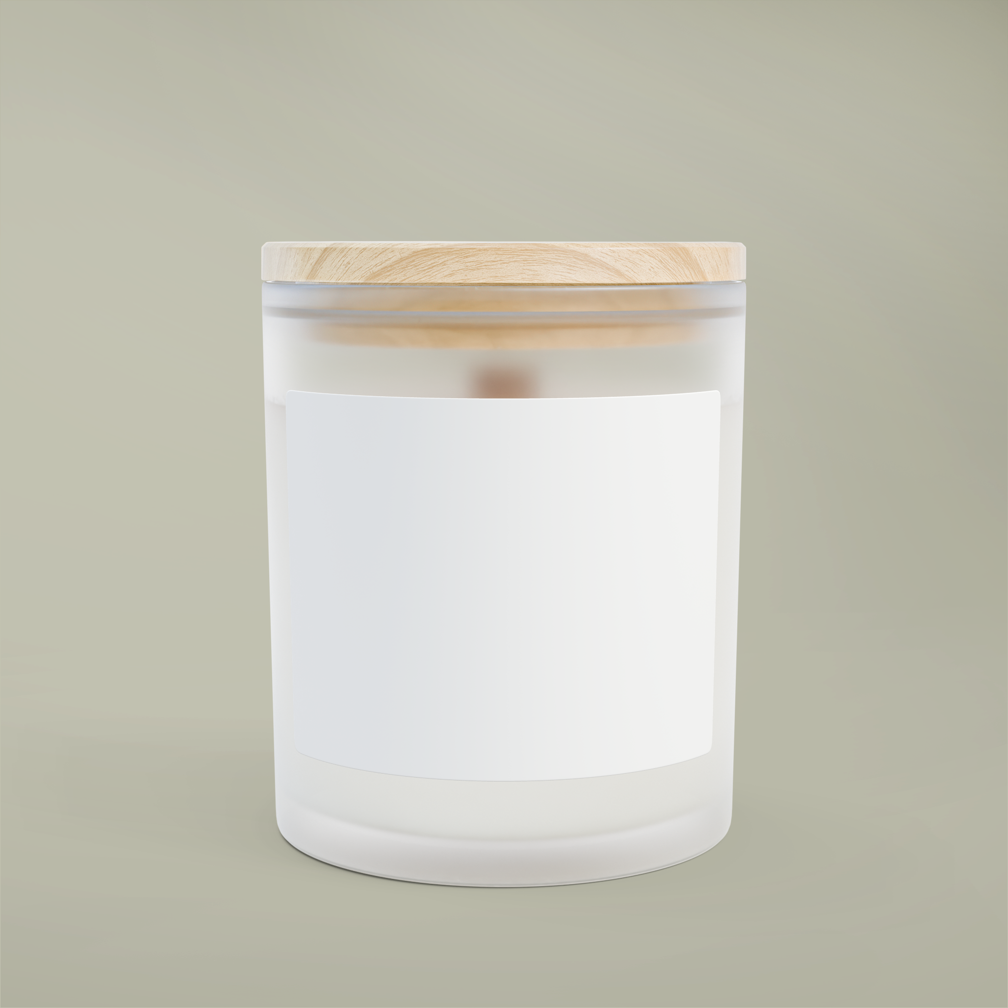 Frosted Glass Candle, 11ozDesign