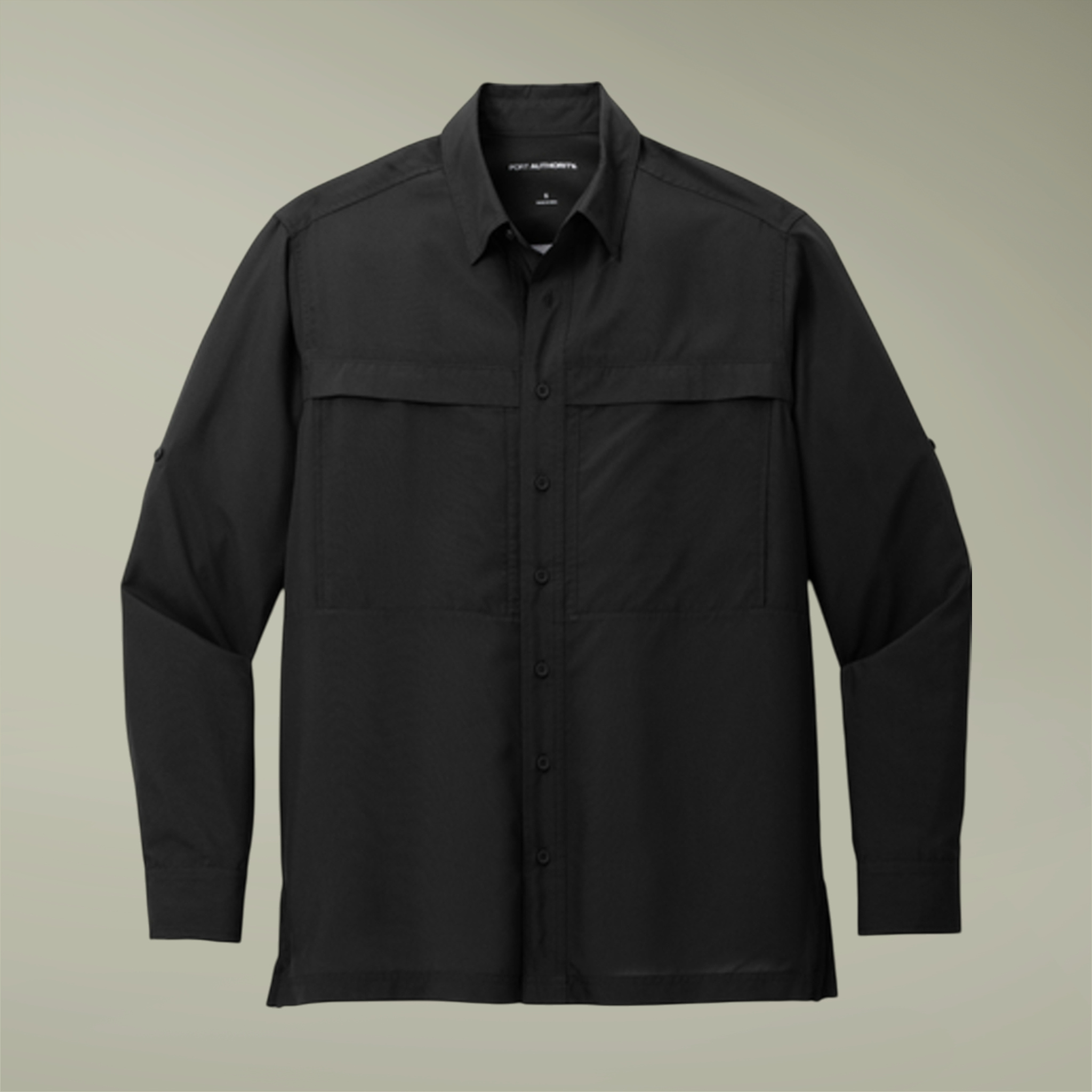 Port Authority® Men's Long Sleeve UV Daybreak Shirt (Embroidery) - Thumbnail Image