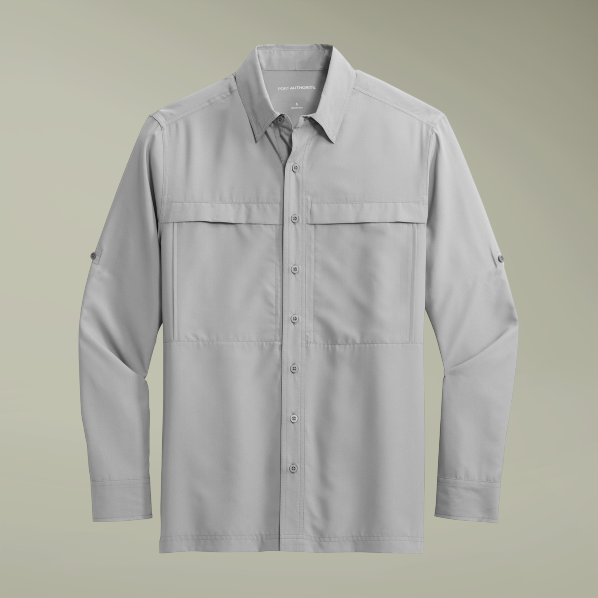 Port Authority® Men's Long Sleeve UV Daybreak Shirt (Embroidery) - Thumbnail Image