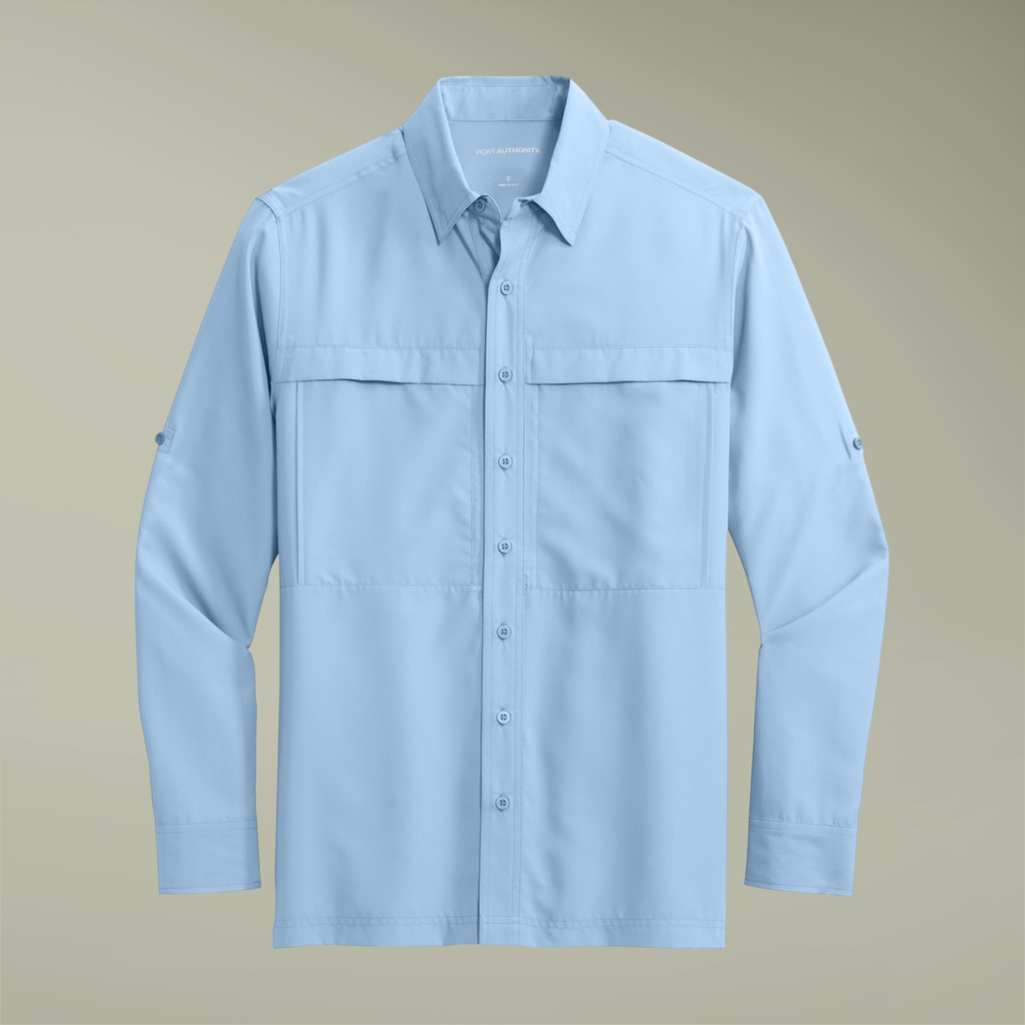 Port Authority® Men's Long Sleeve UV Daybreak Shirt (Embroidery) - Thumbnail Image