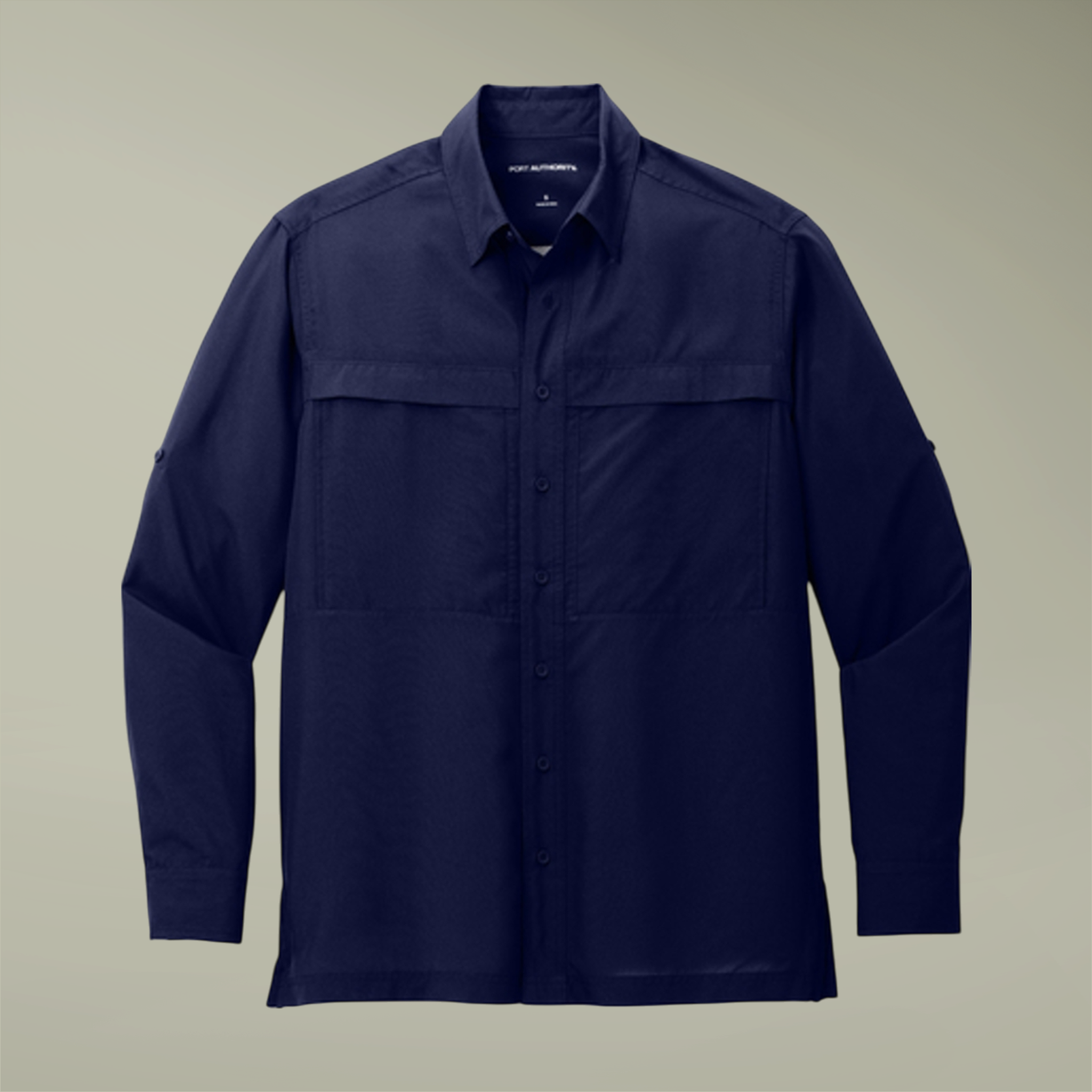 Port Authority® Men's Long Sleeve UV Daybreak Shirt (Embroidery) - Thumbnail Image