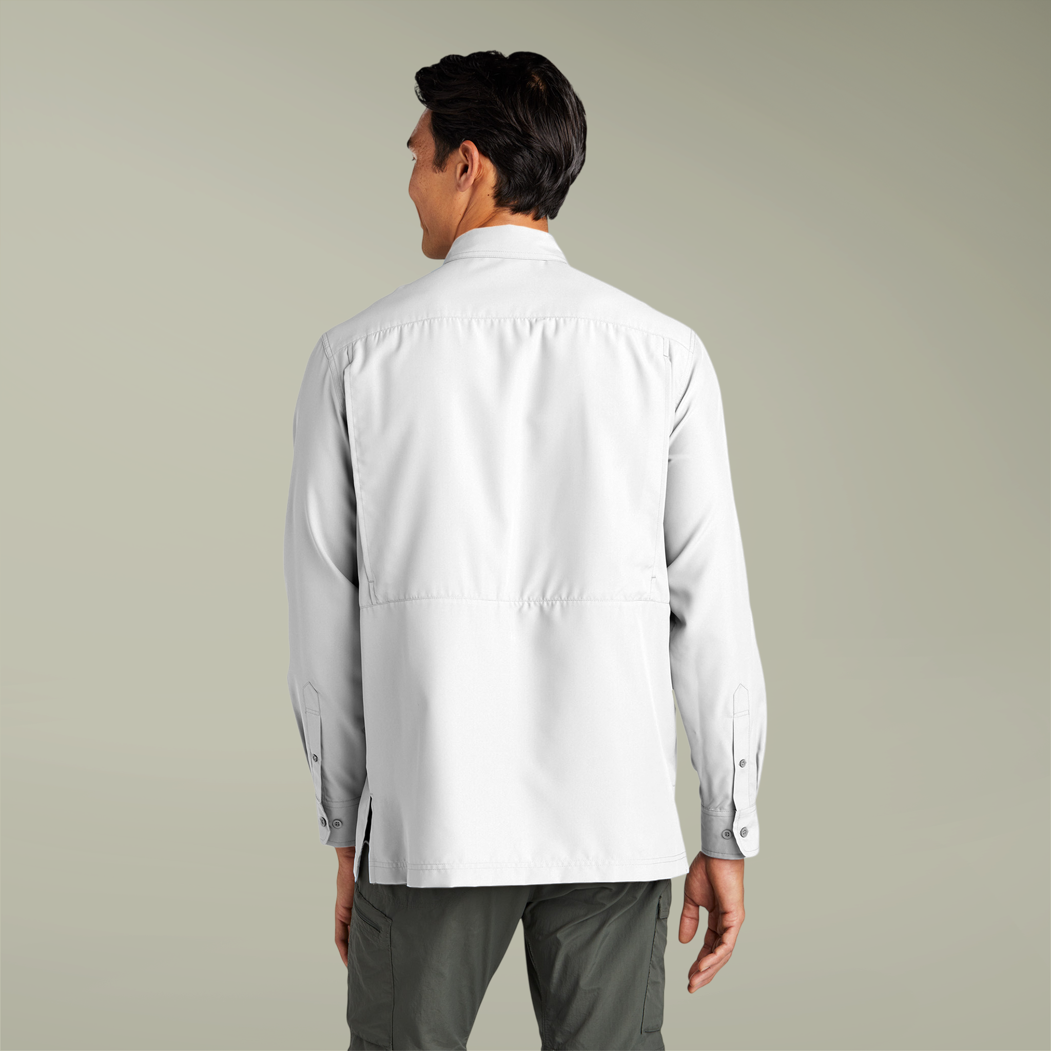 Port Authority® Men's Long Sleeve UV Daybreak Shirt (Embroidery) - Thumbnail Image