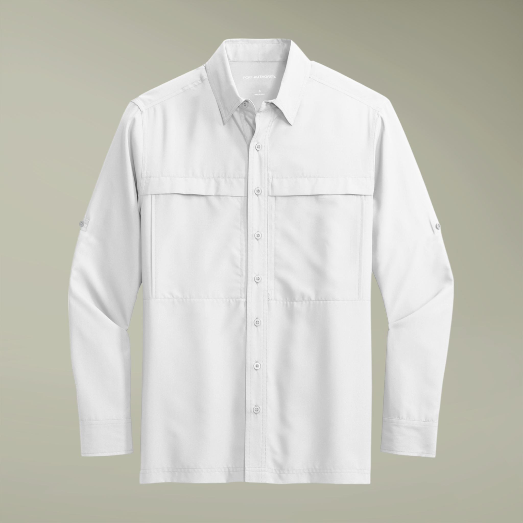 Port Authority® Men's Long Sleeve UV Daybreak Shirt (Embroidery) - Thumbnail Image