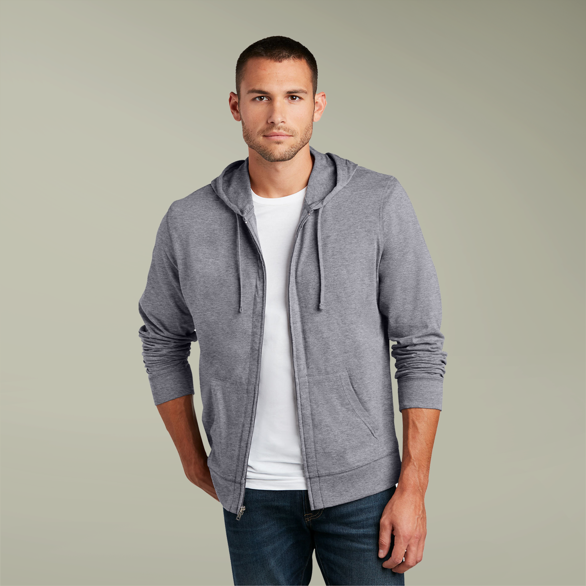 The North Face Double-Knit Full-Zip Hoodie | Product | SanMar