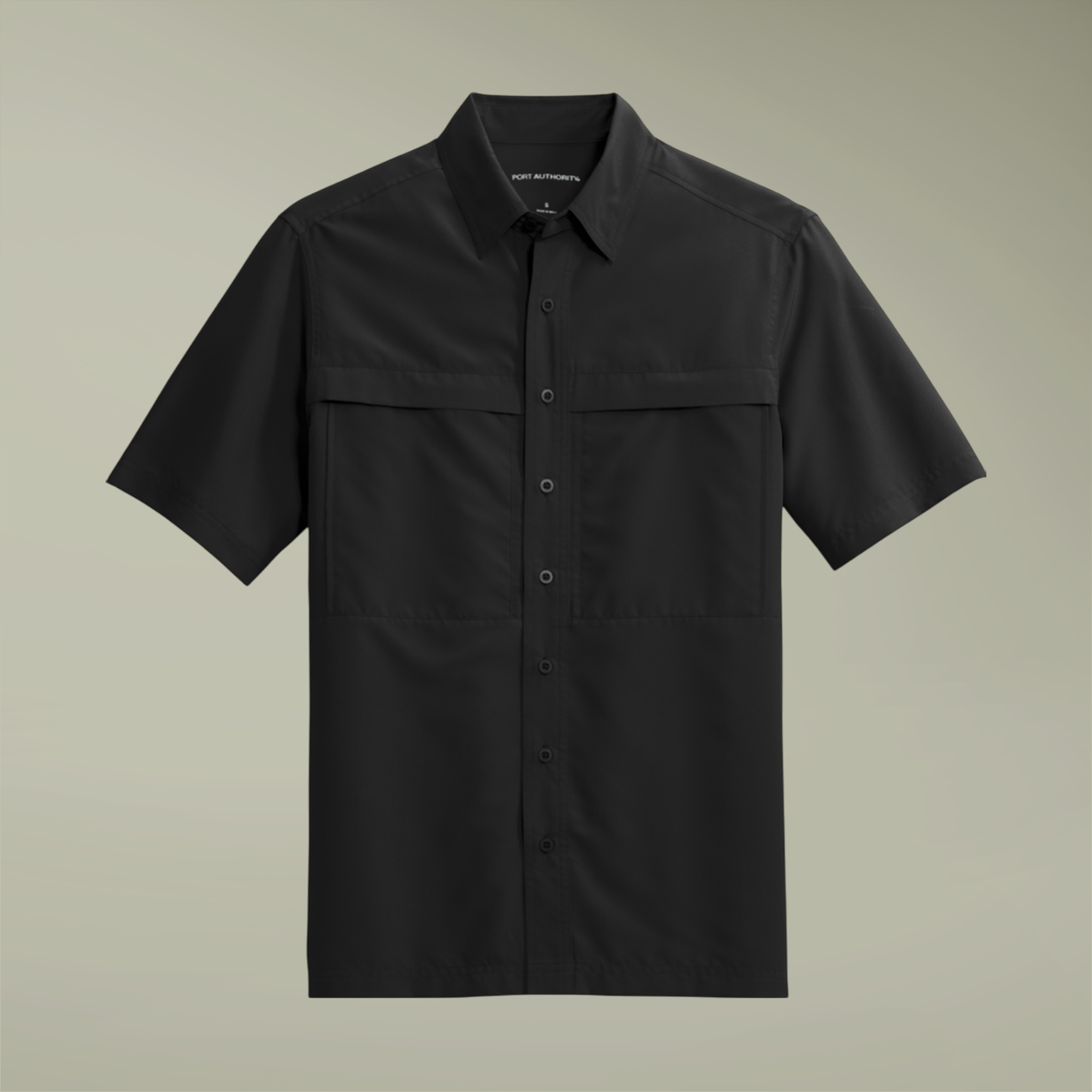 Port Authority® Unisex Short Sleeve UV Daybreak Shirt (Embroidery) - Thumbnail Image