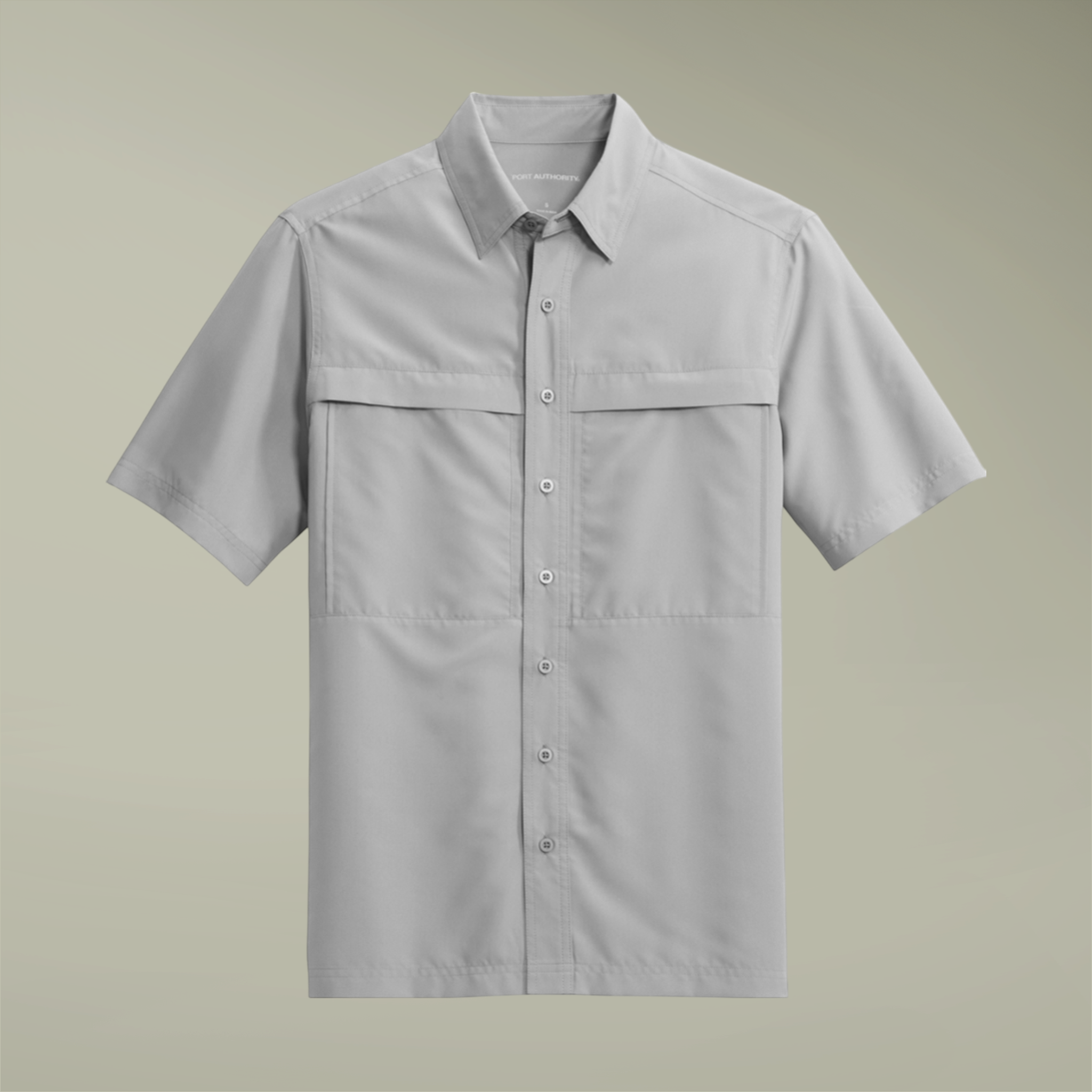 Port Authority® Unisex Short Sleeve UV Daybreak Shirt (Embroidery) - Thumbnail Image