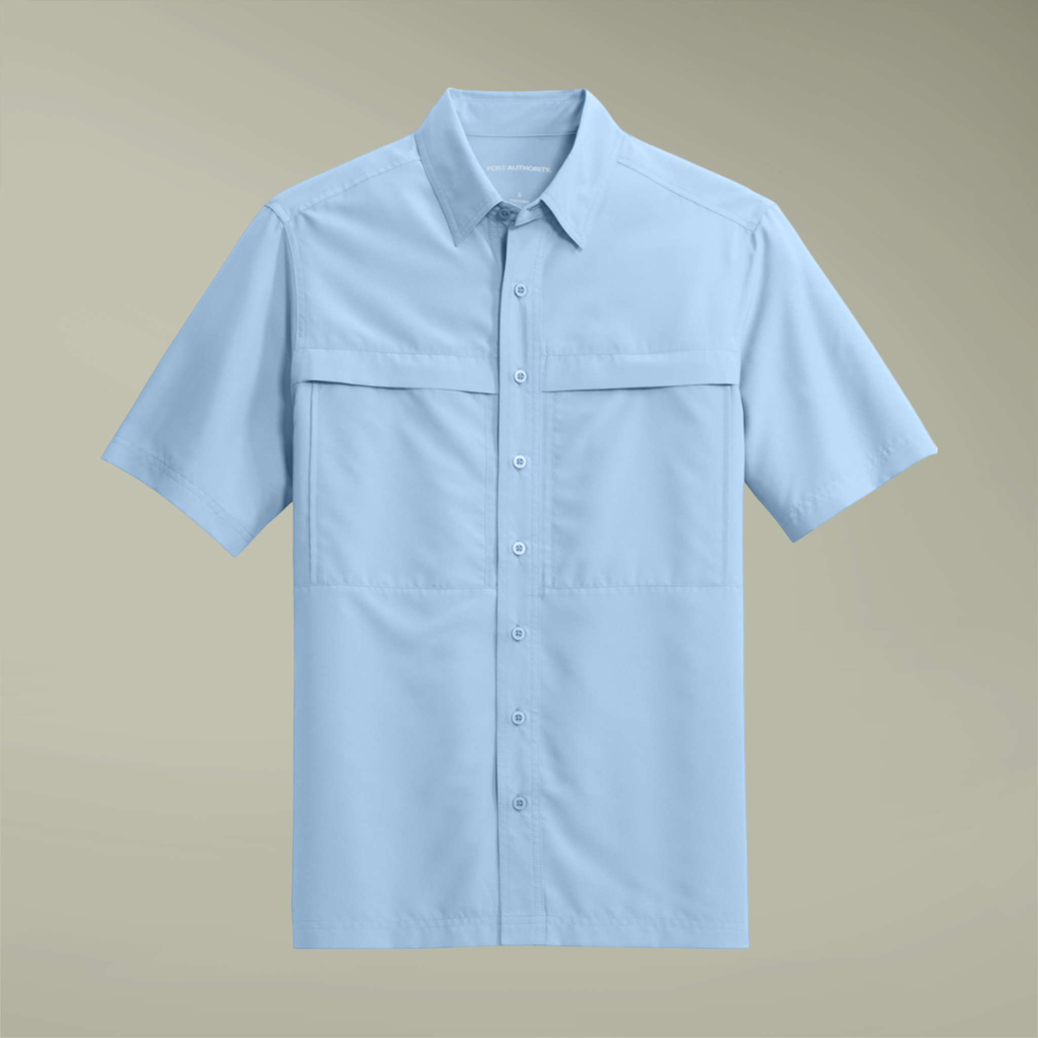 Port Authority® Unisex Short Sleeve UV Daybreak Shirt (Embroidery) - Thumbnail Image