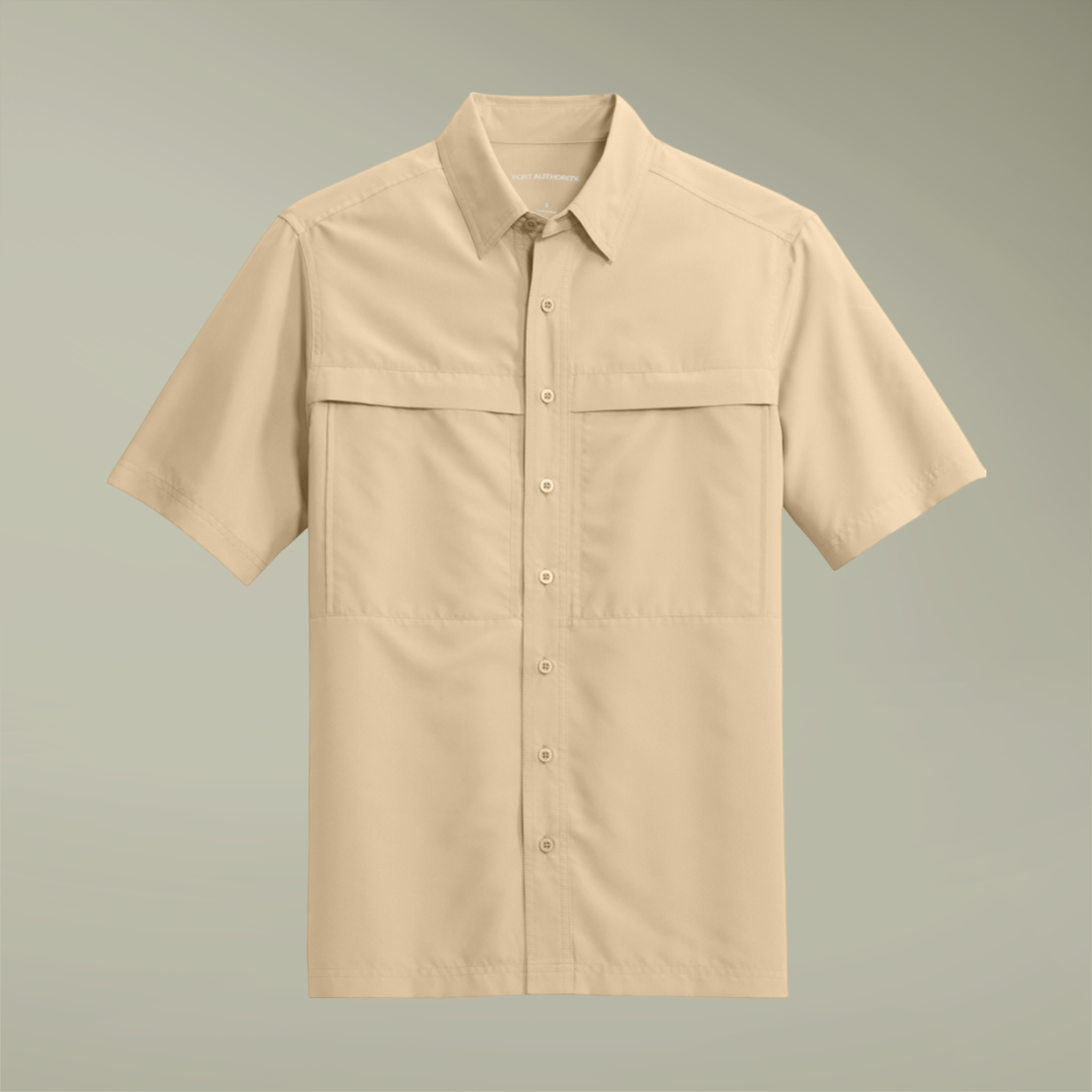Port Authority® Unisex Short Sleeve UV Daybreak Shirt (Embroidery) - Thumbnail Image