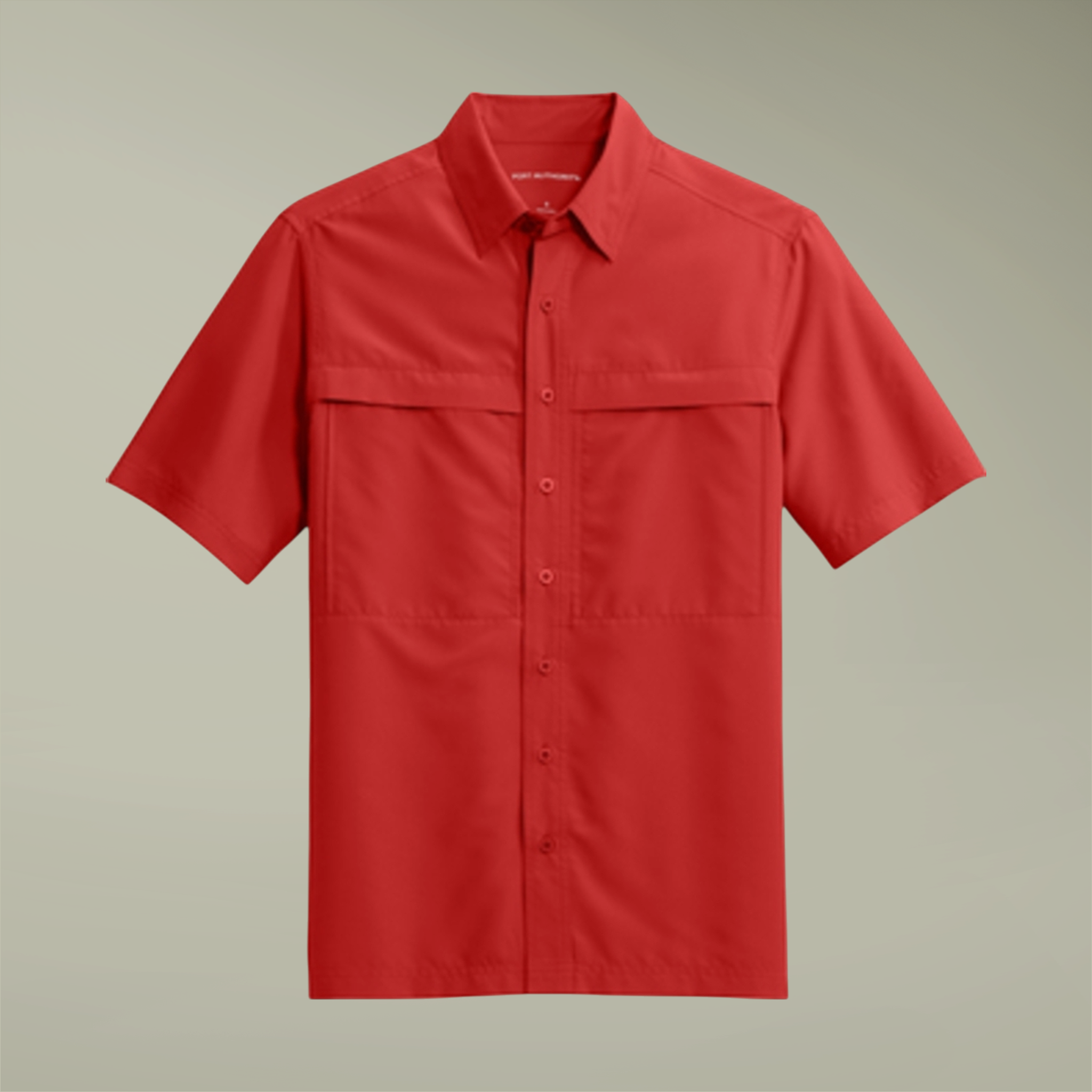 Port Authority® Unisex Short Sleeve UV Daybreak Shirt (Embroidery) - Thumbnail Image