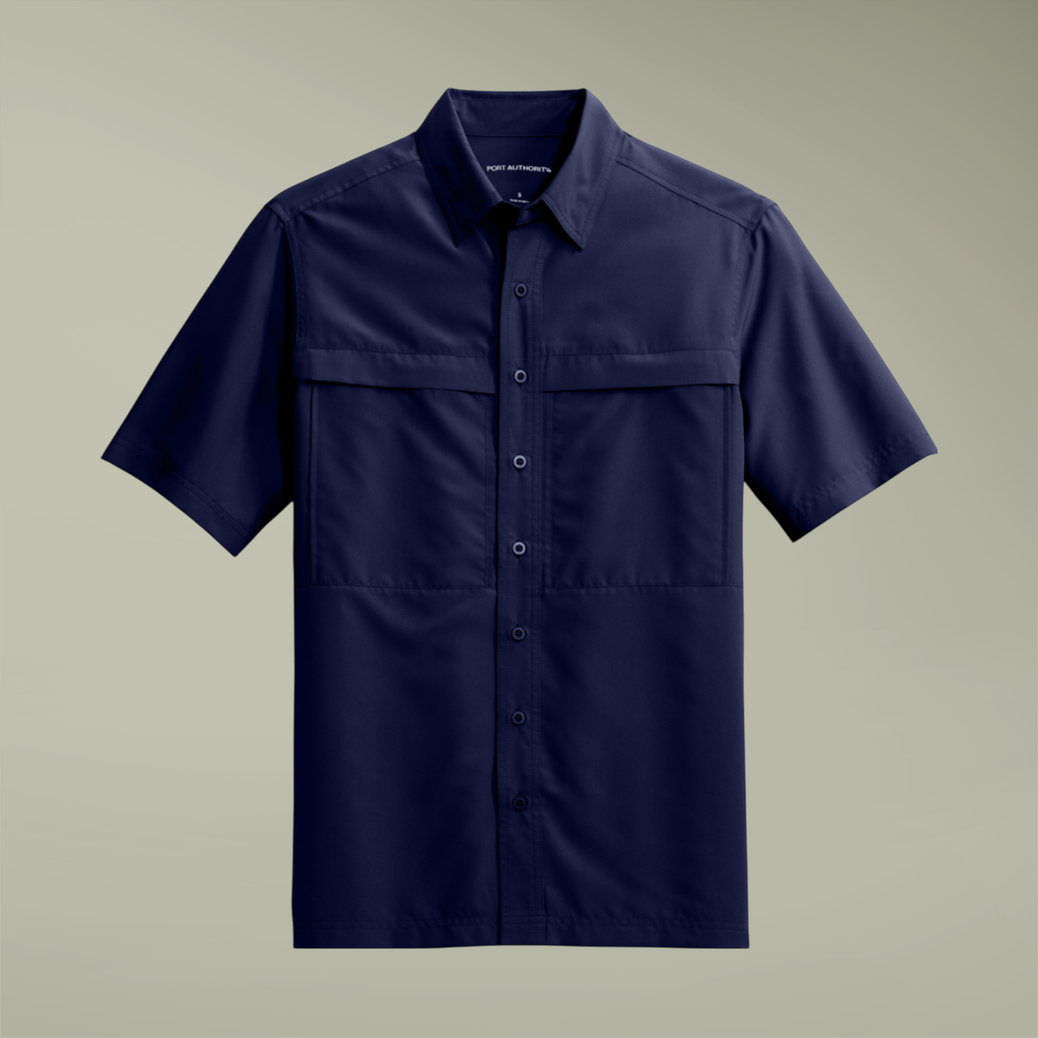Port Authority® Unisex Short Sleeve UV Daybreak Shirt (Embroidery) - Thumbnail Image