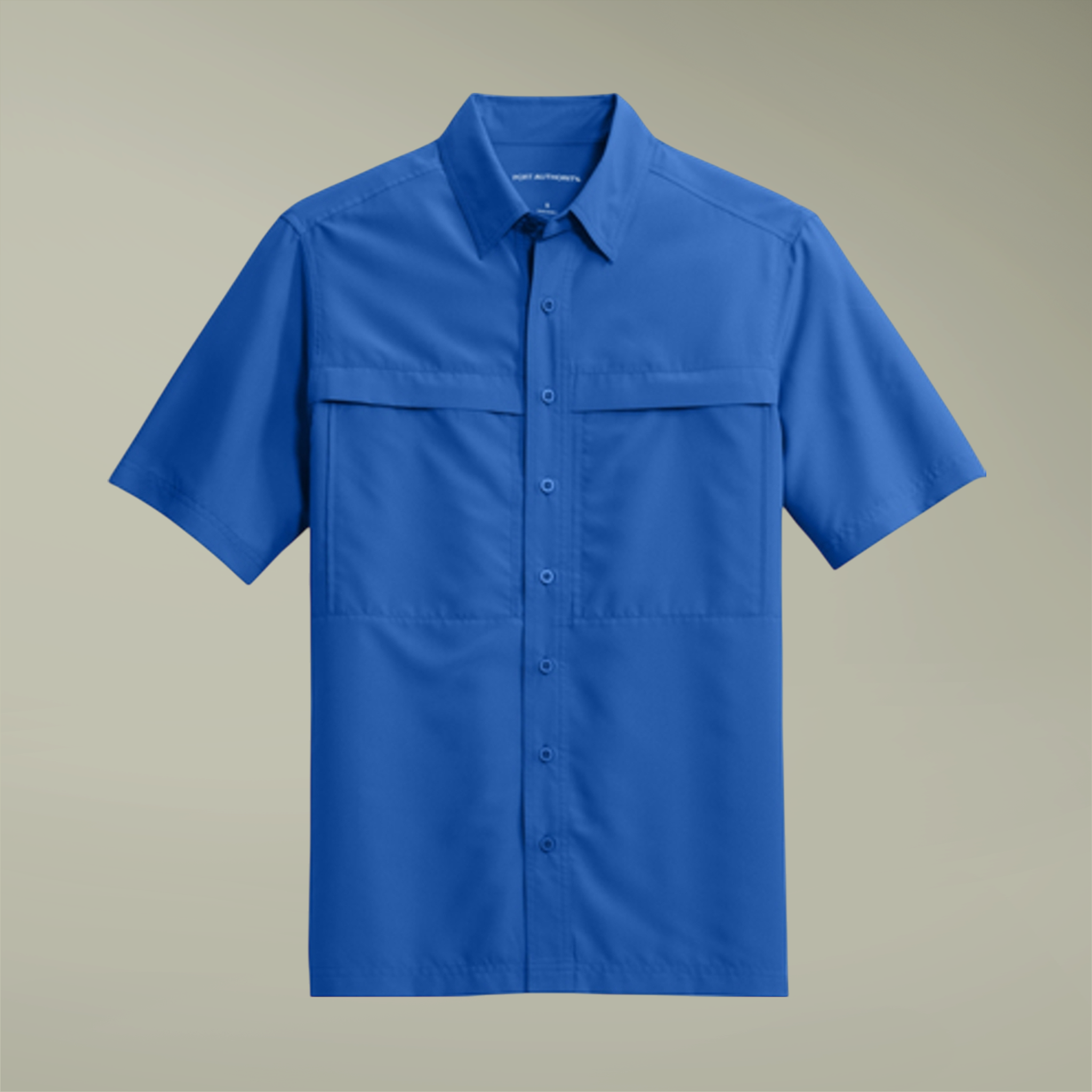 Port Authority® Unisex Short Sleeve UV Daybreak Shirt (Embroidery) - Thumbnail Image