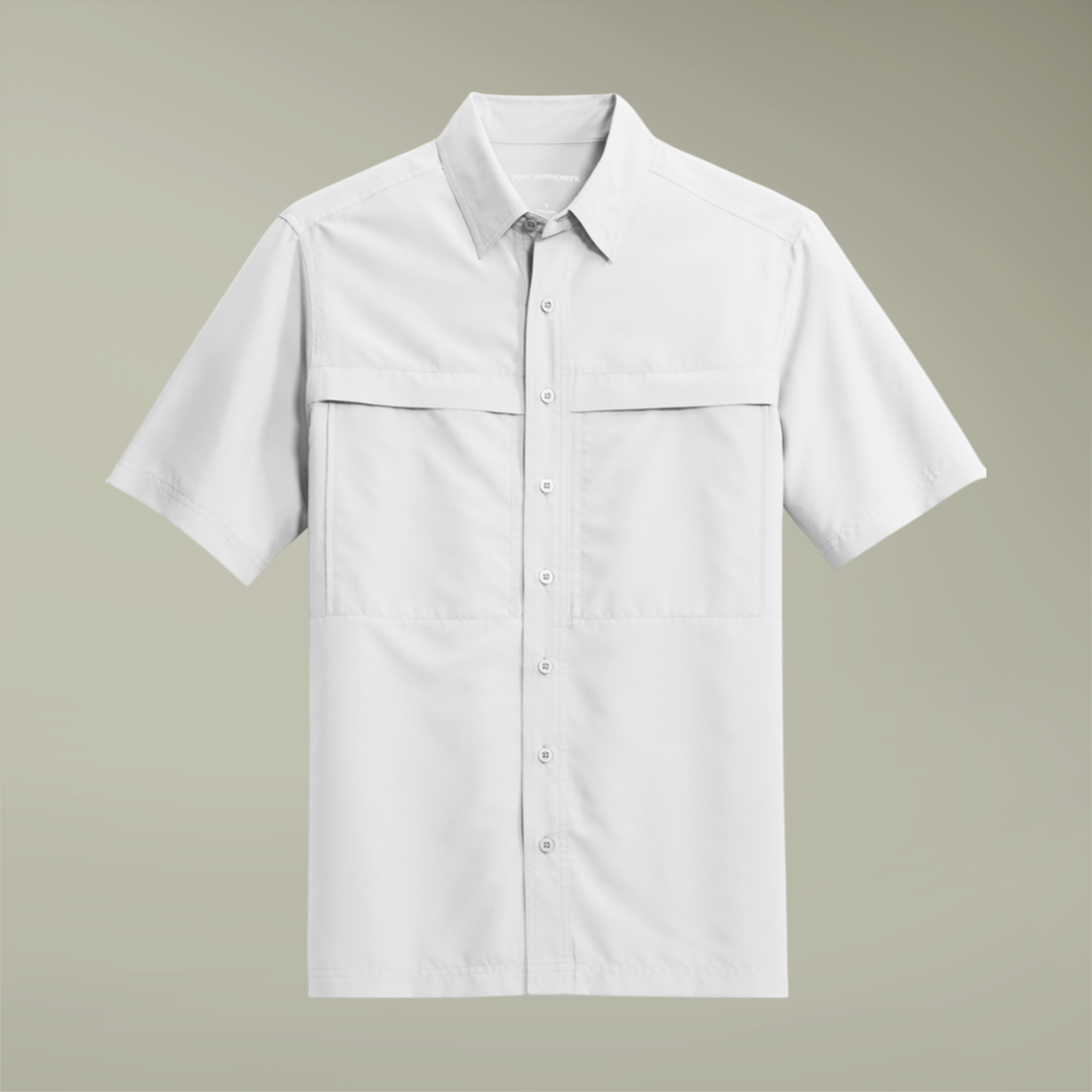 Port Authority® Unisex Short Sleeve UV Daybreak Shirt (Embroidery) - Thumbnail Image