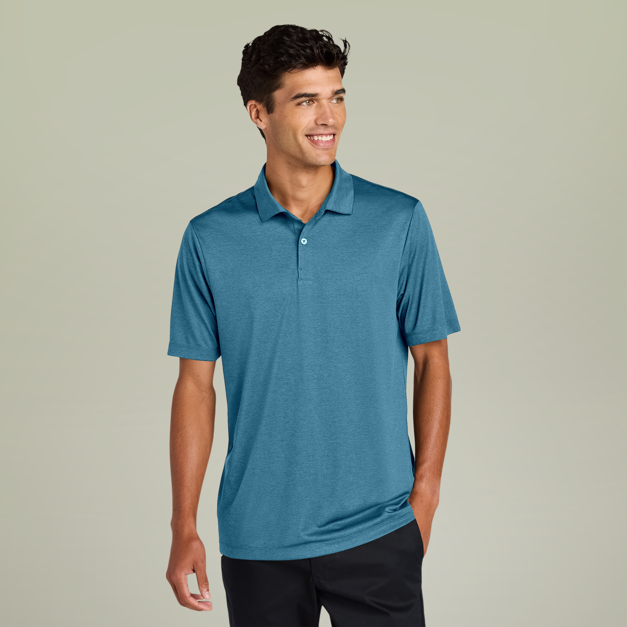 Mercer+Mettle® Men's Recharge Jersey Polo - Thumbnail Image