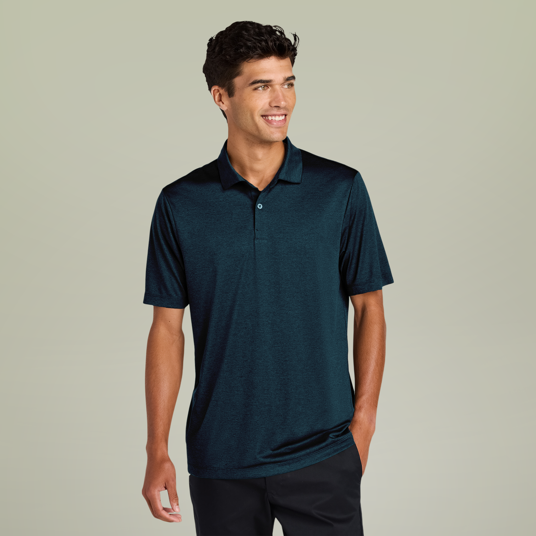 Mercer+Mettle® Men's Recharge Jersey Polo - Thumbnail Image
