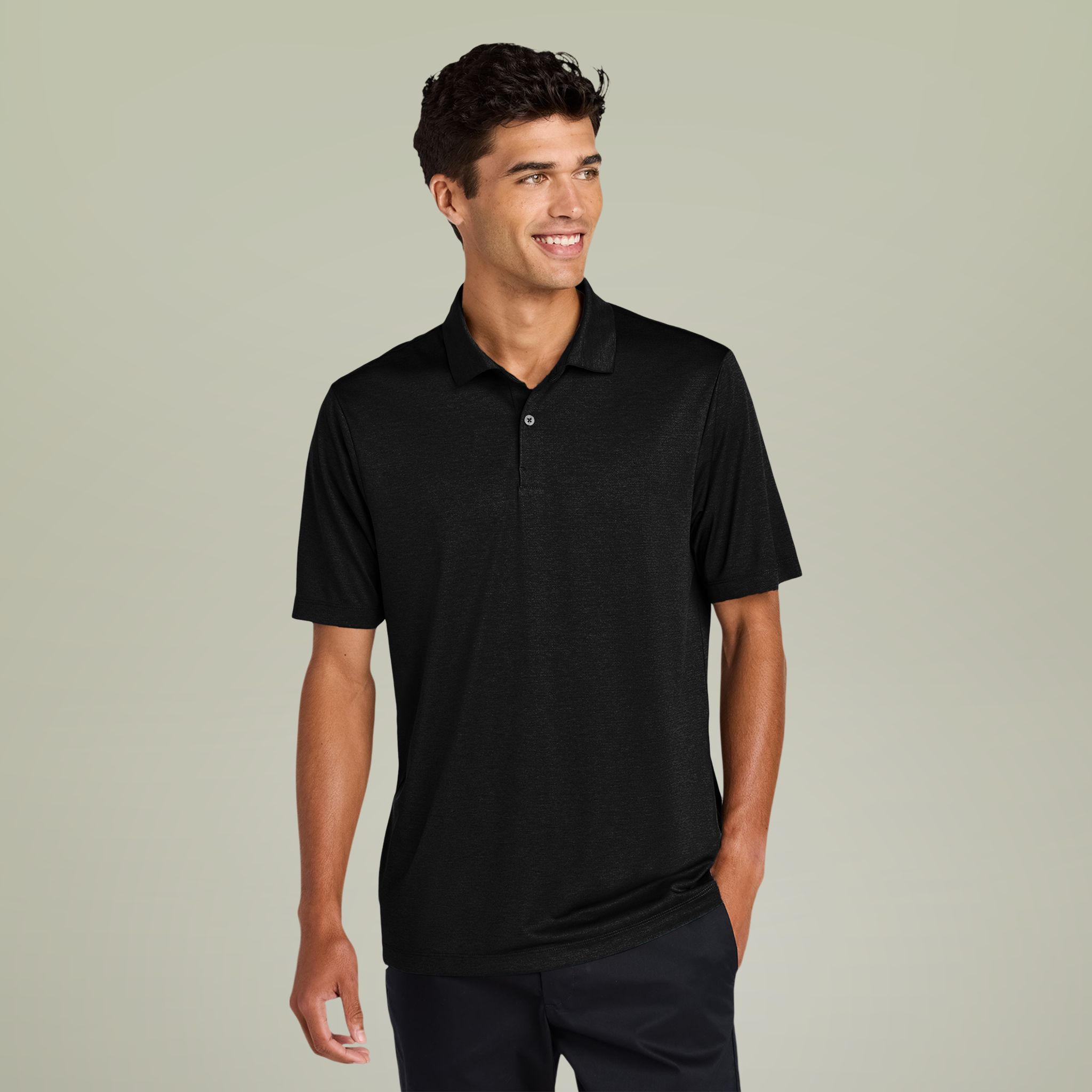 Mercer+Mettle® Men's Recharge Jersey Polo - Thumbnail Image