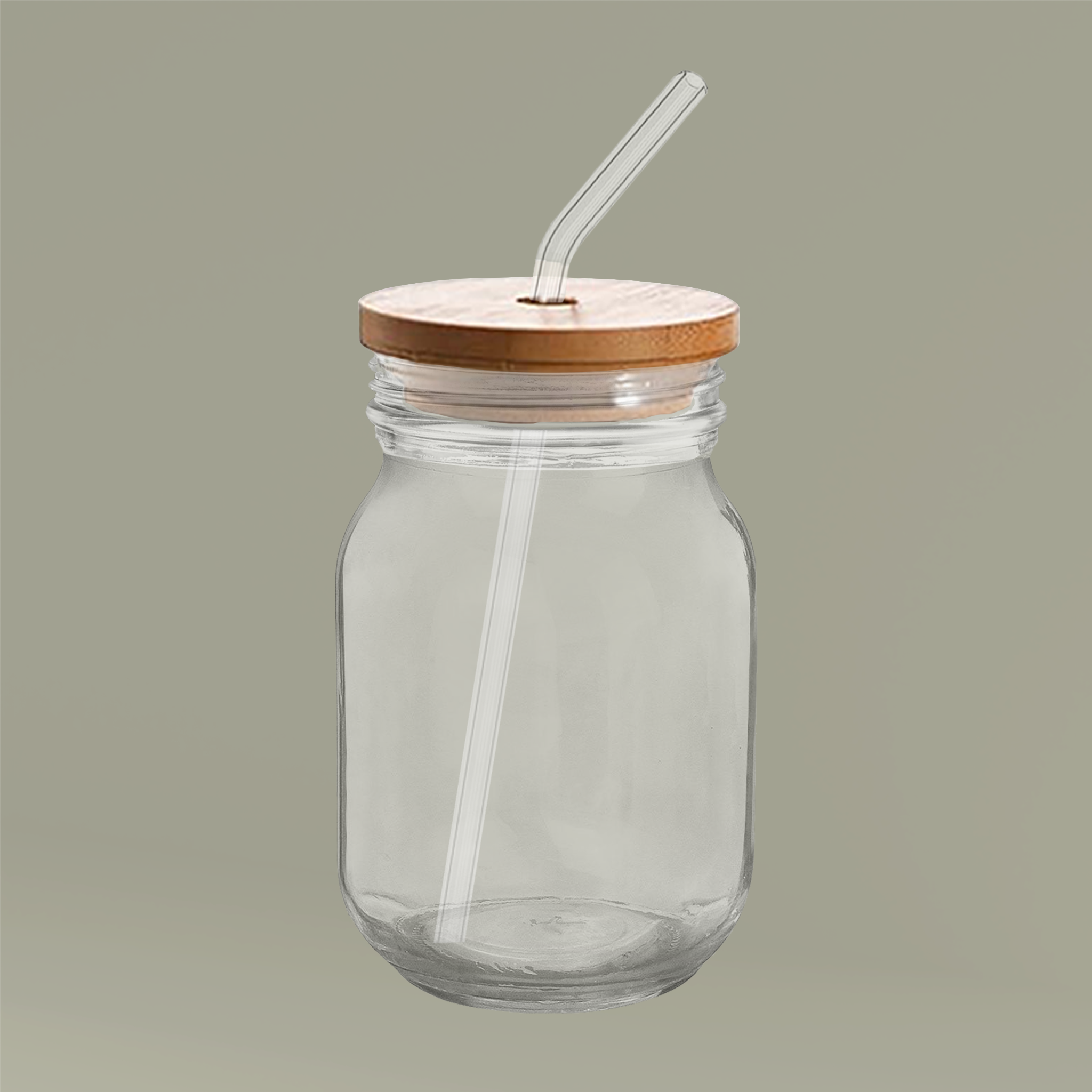 Sipper Glass with Straw, 16oz (Engraving)Design