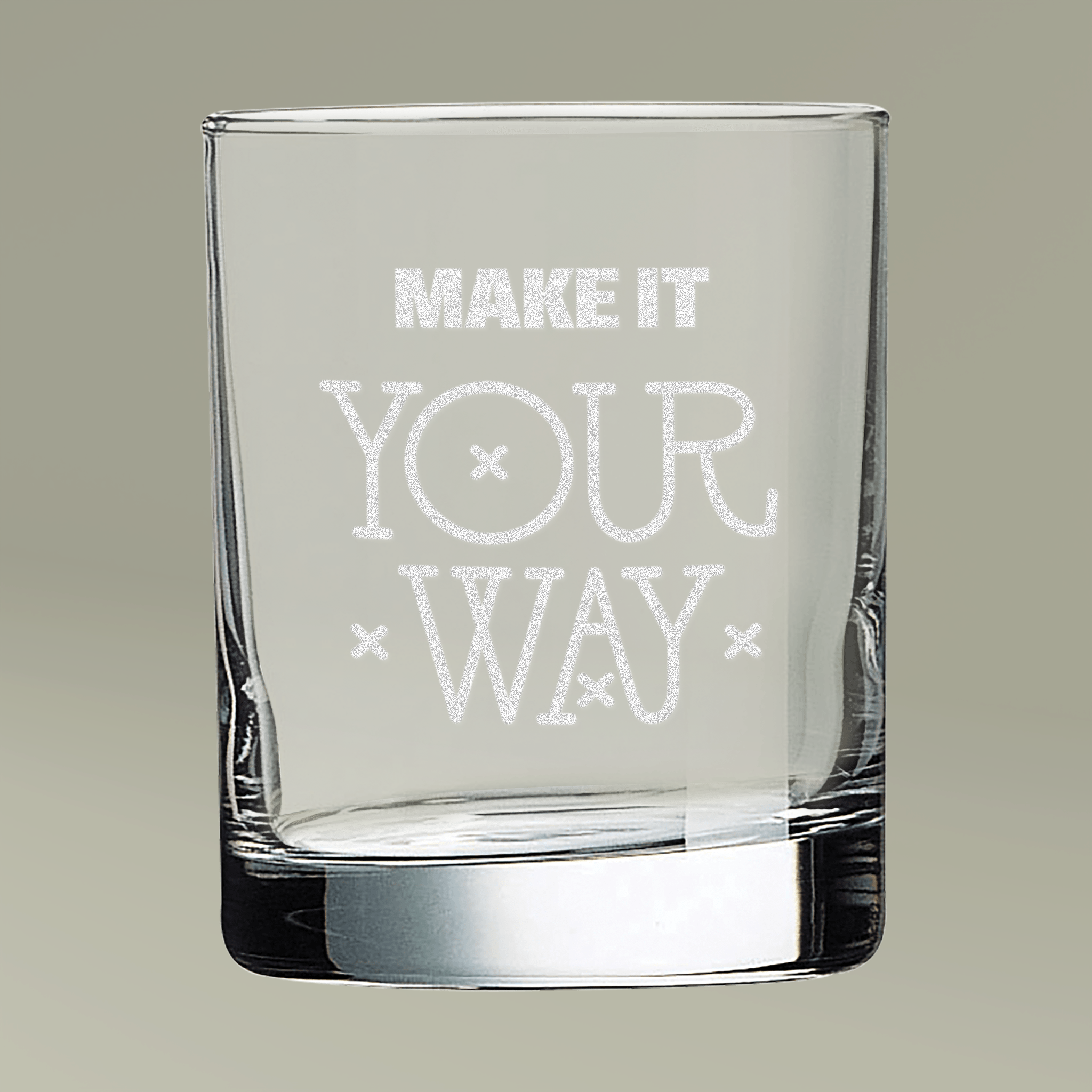 Whiskey Glass, 10.5oz (Engraving)