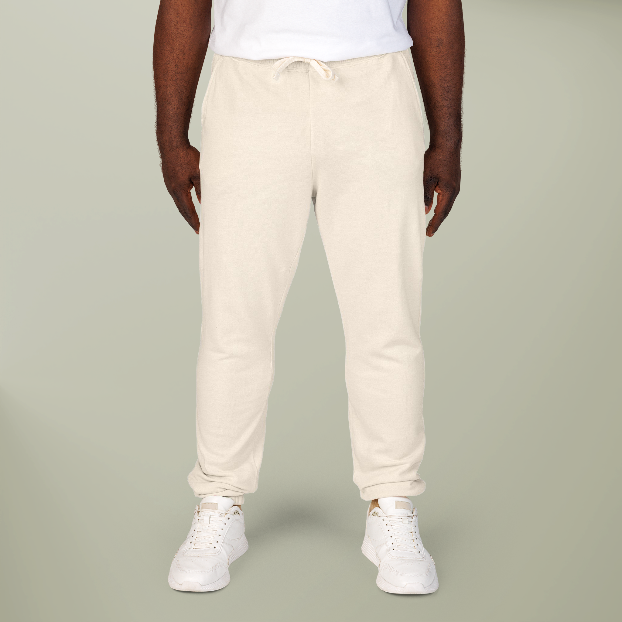 Unisex Garment-Dyed Fleece Sweatpants