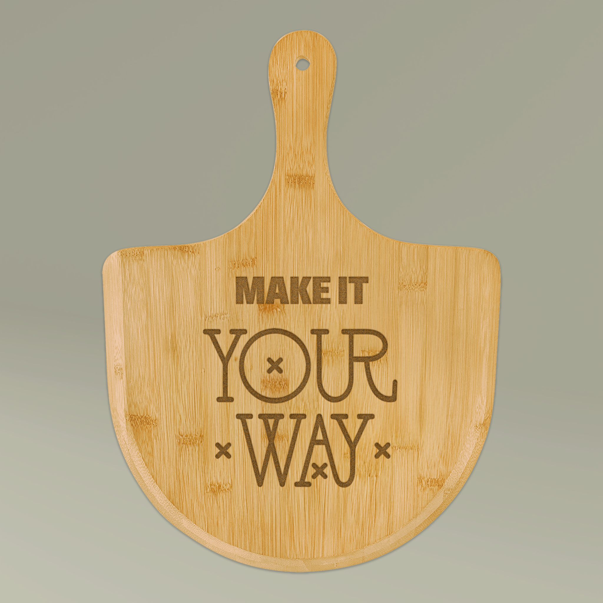 Bamboo Pizza Board (Engraving)