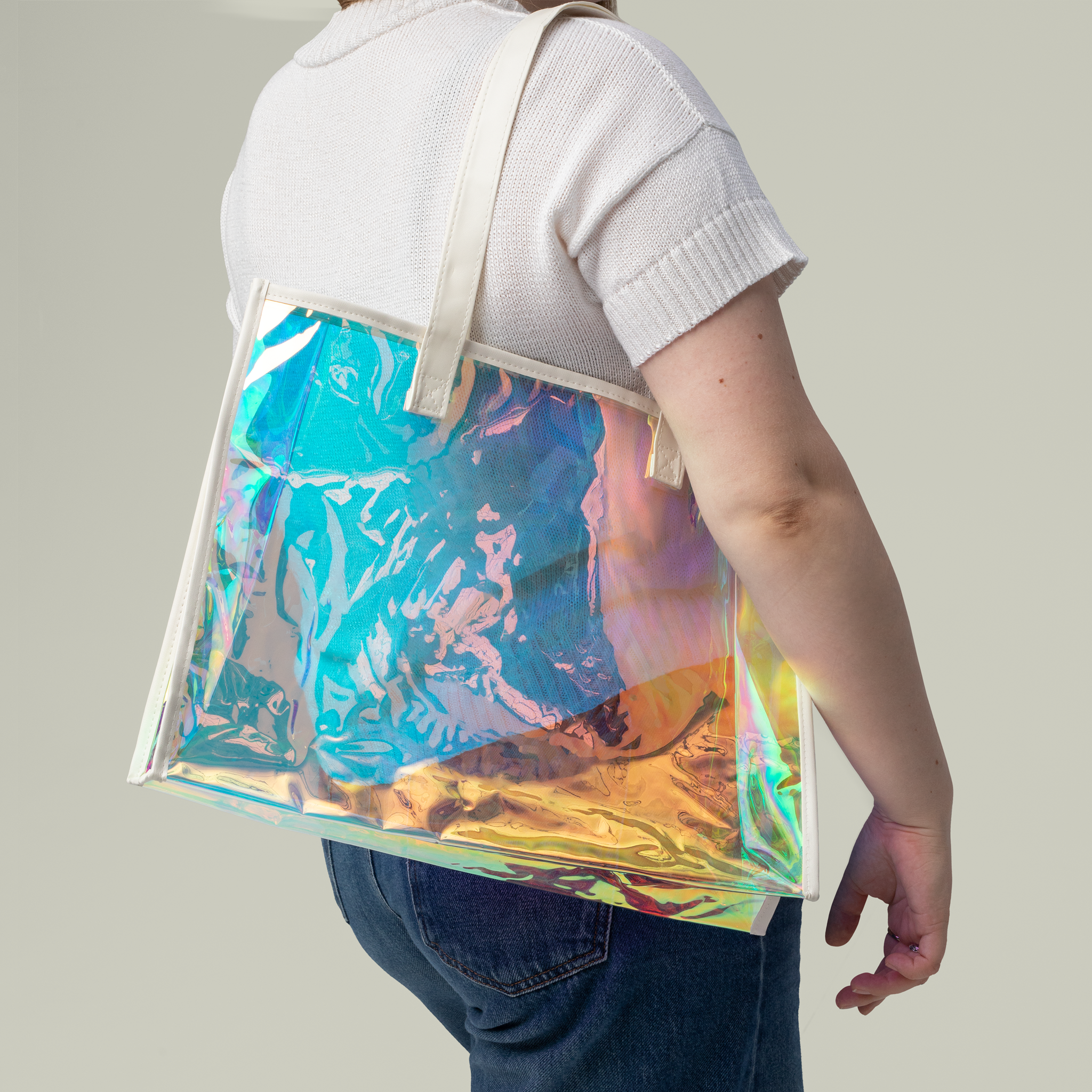 Beach Holographic Tote BagDesign