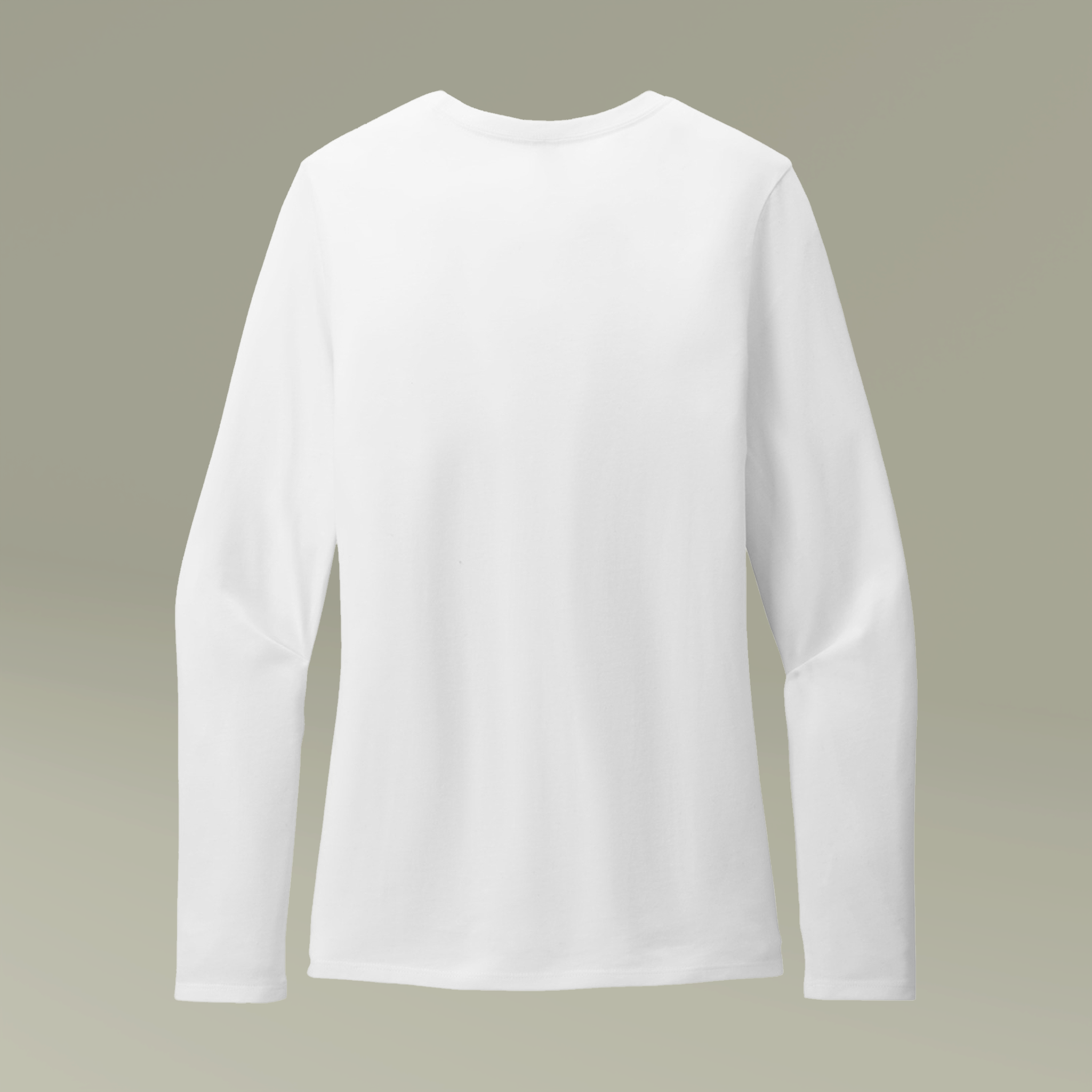 Women’s Perfect Blend® CVC Long Sleeve Tee - Thumbnail Image