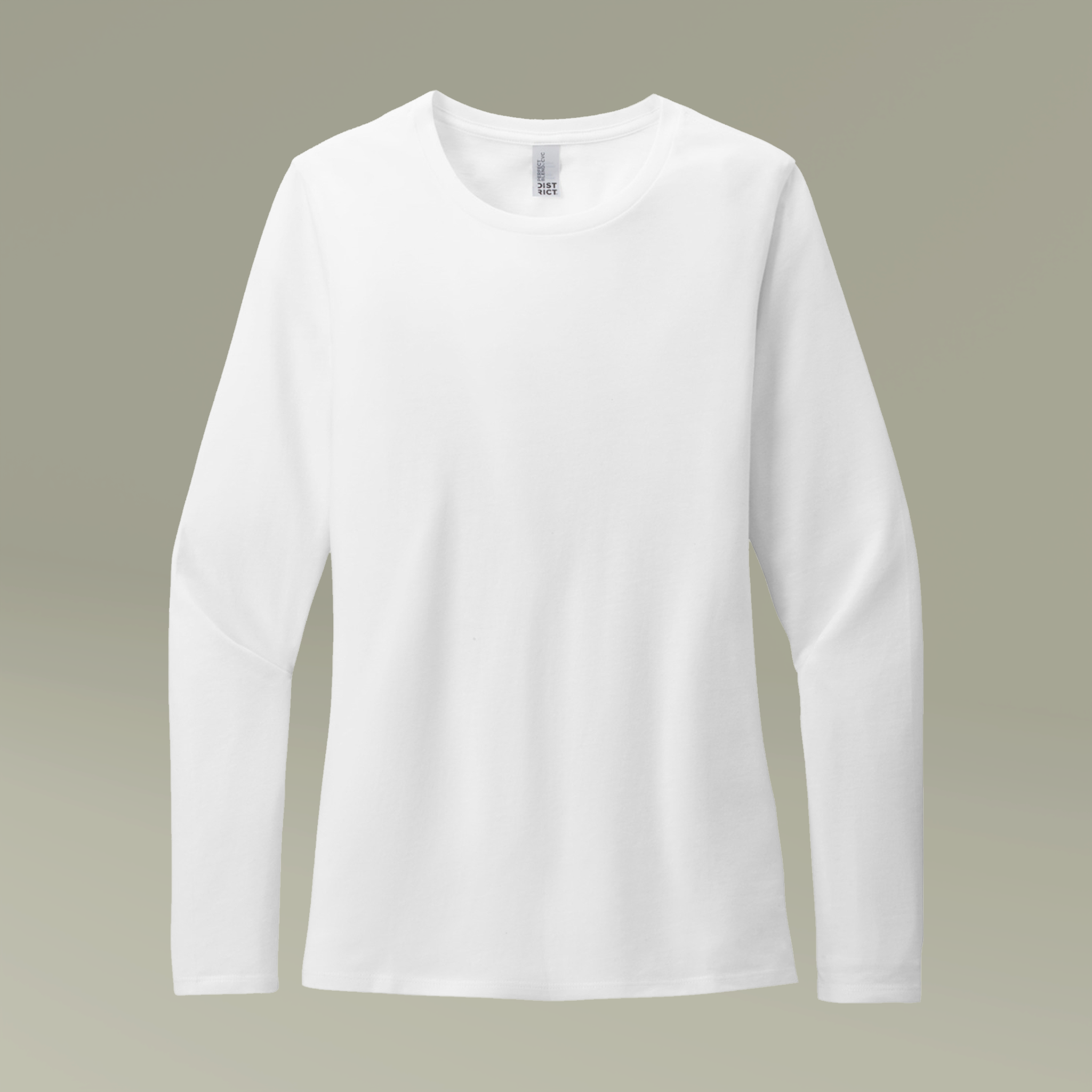 Women’s Perfect Blend® CVC Long Sleeve Tee - Thumbnail Image