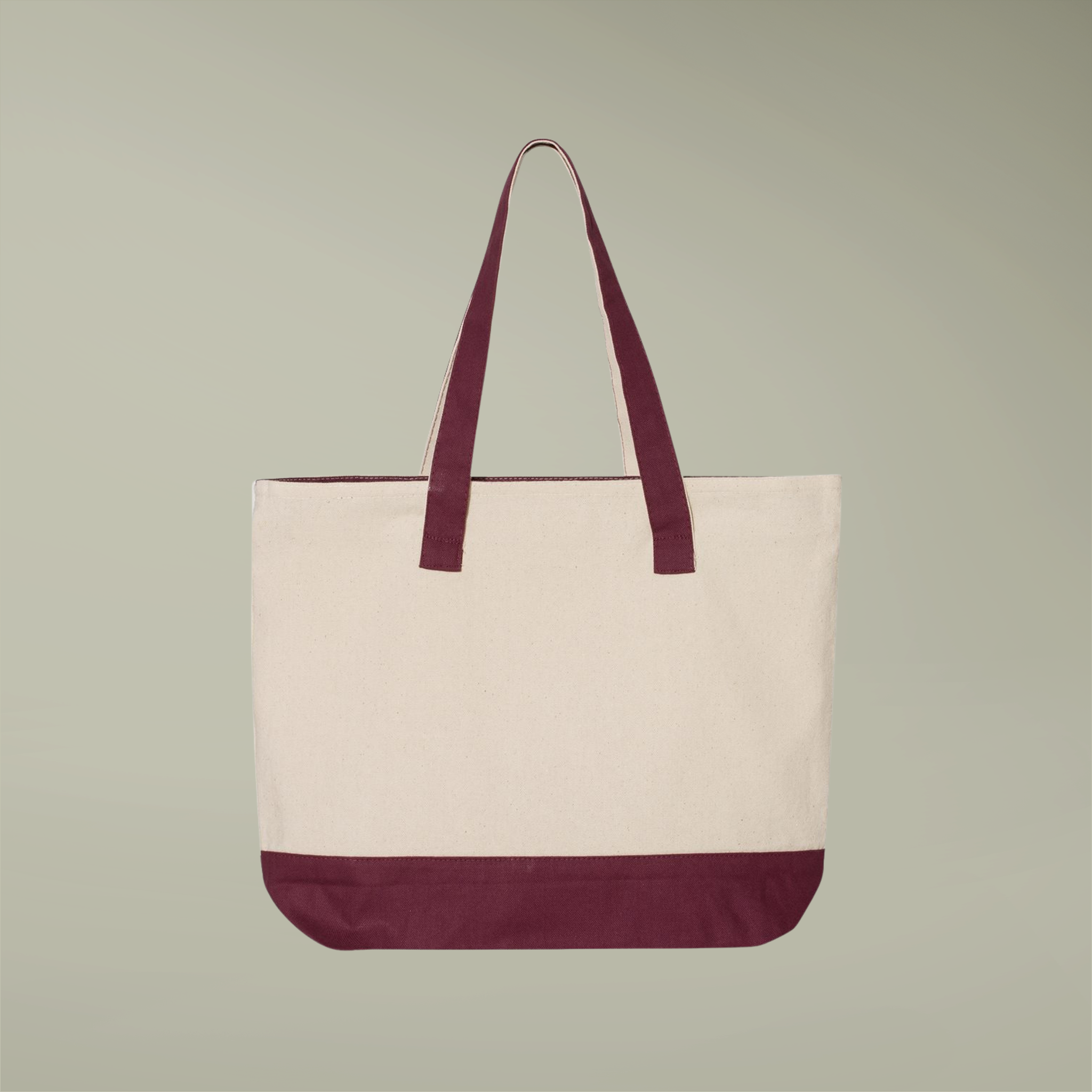 LIQUID POUR Canvas Zip Tote main image 1