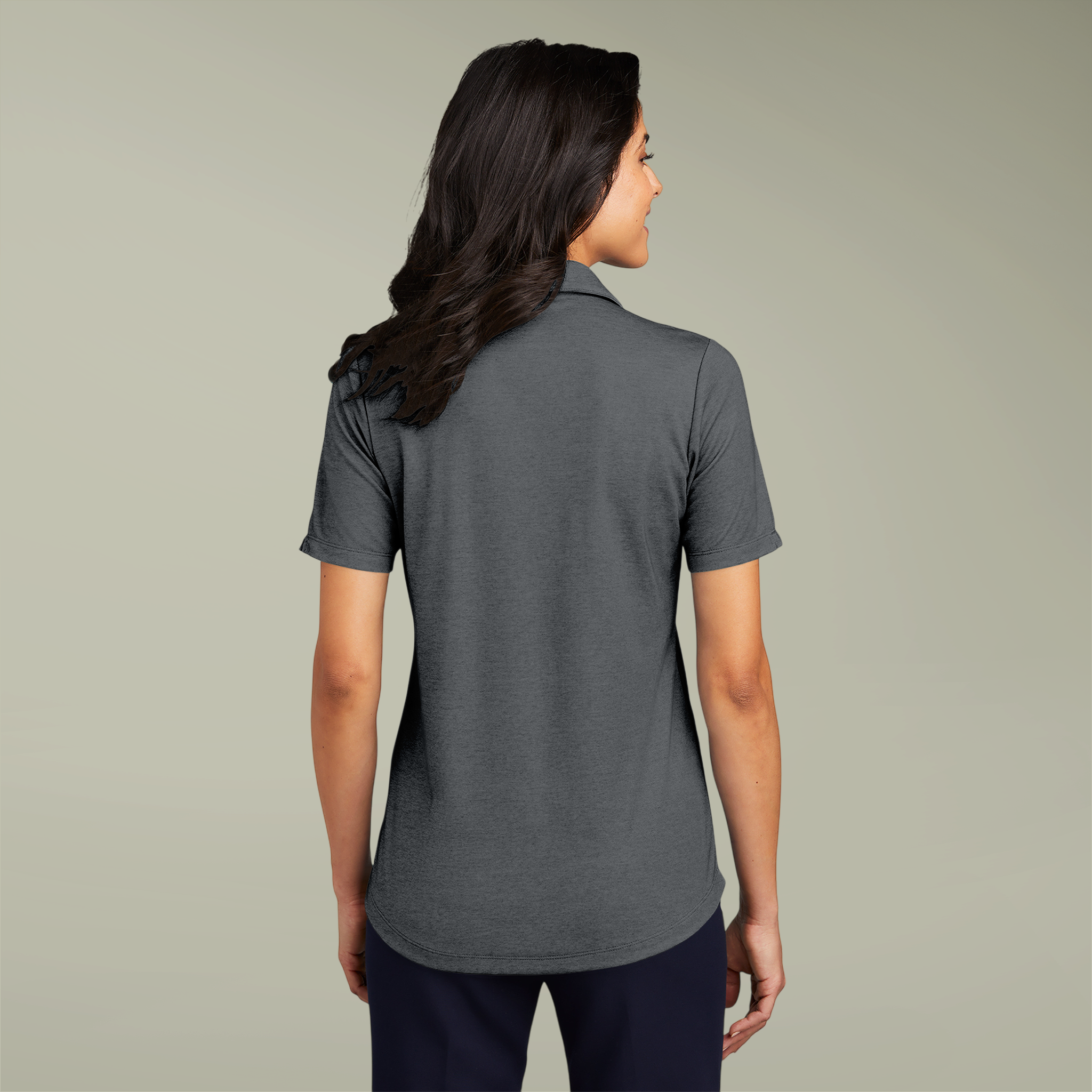 Ladies Fine Pique Blend Polo