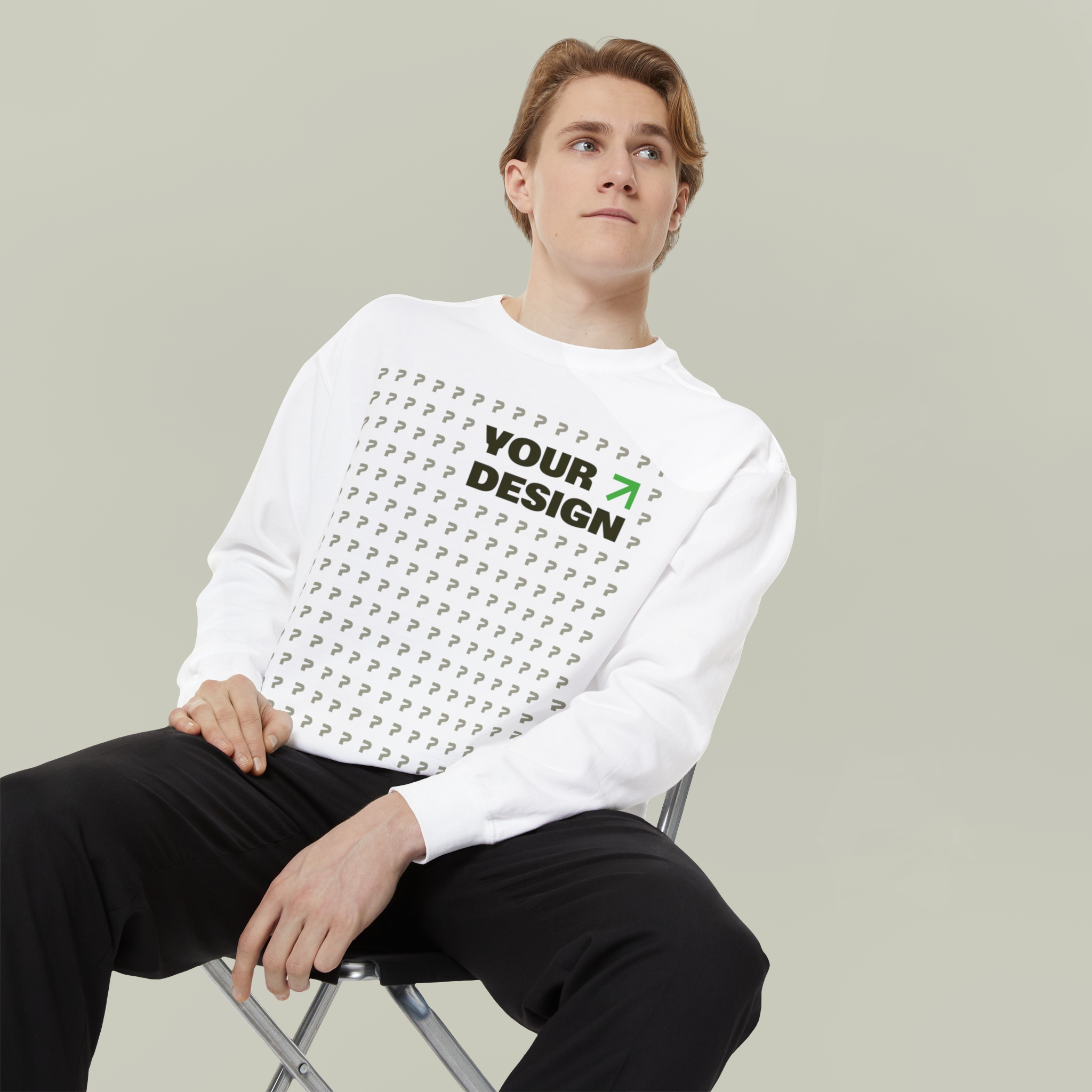 Unisex Garment-Dyed Sweatshirt