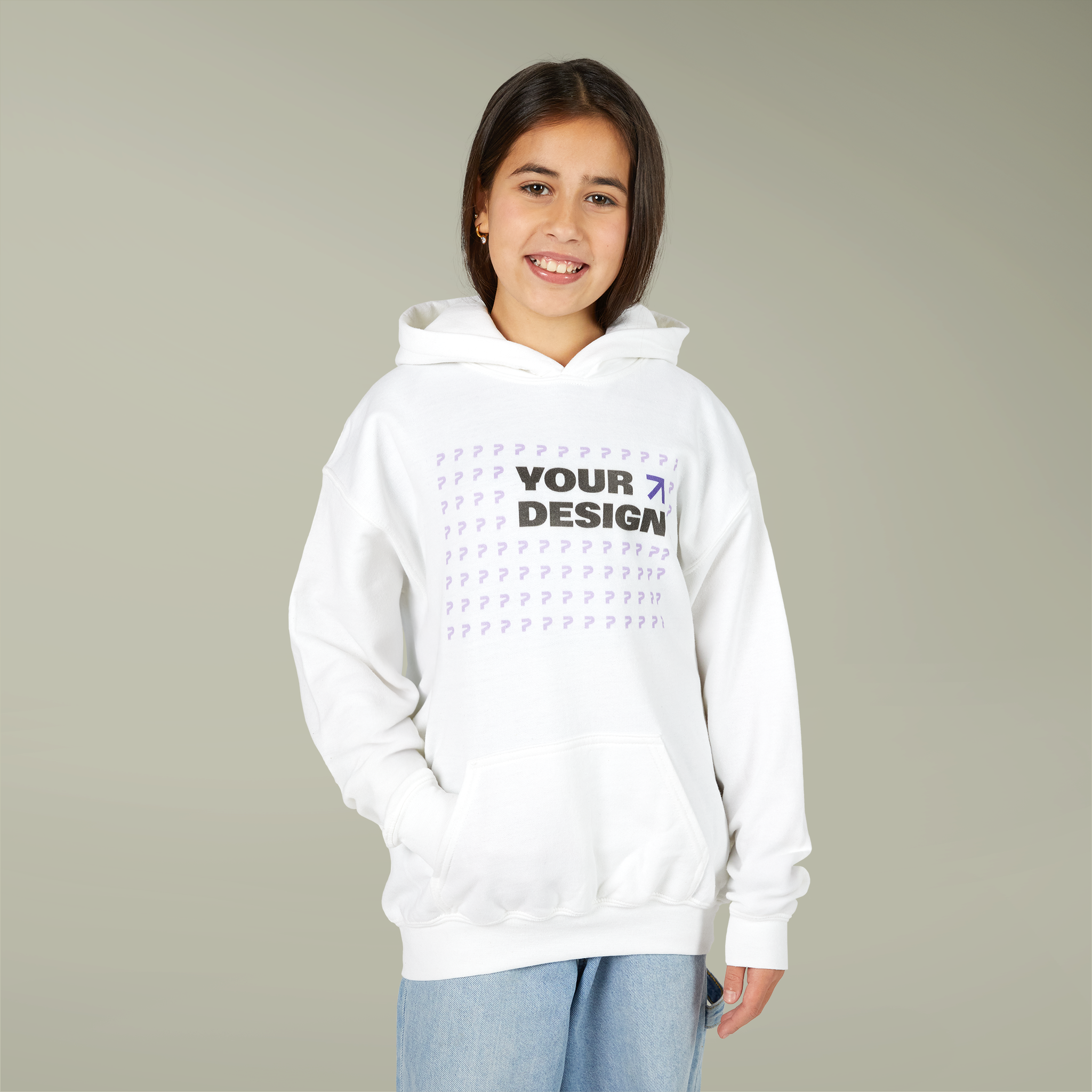 Youth Heavy Blend Hooded Sweatshirt