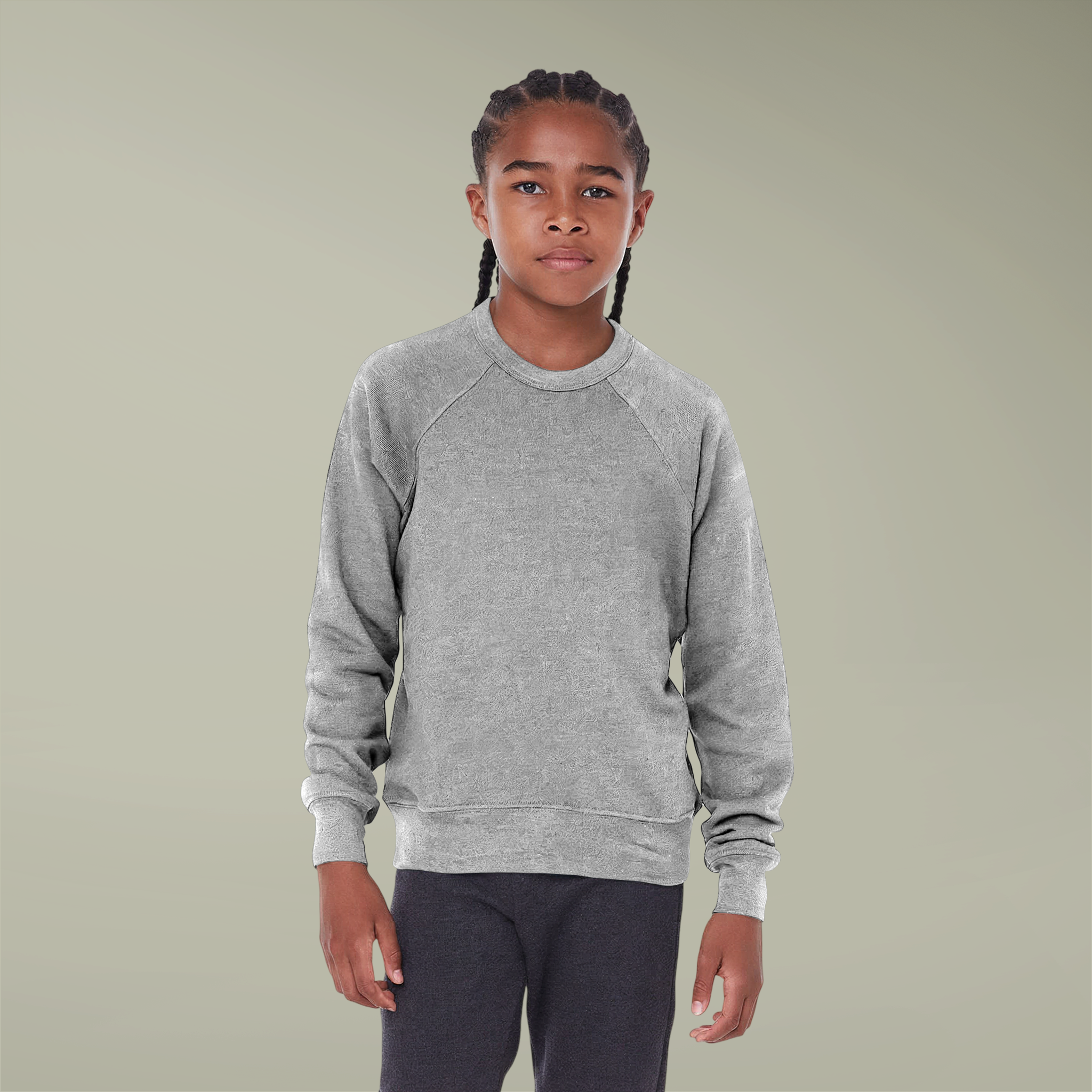 Youth Sponge Fleece Crewneck Sweatshirt - Main Image