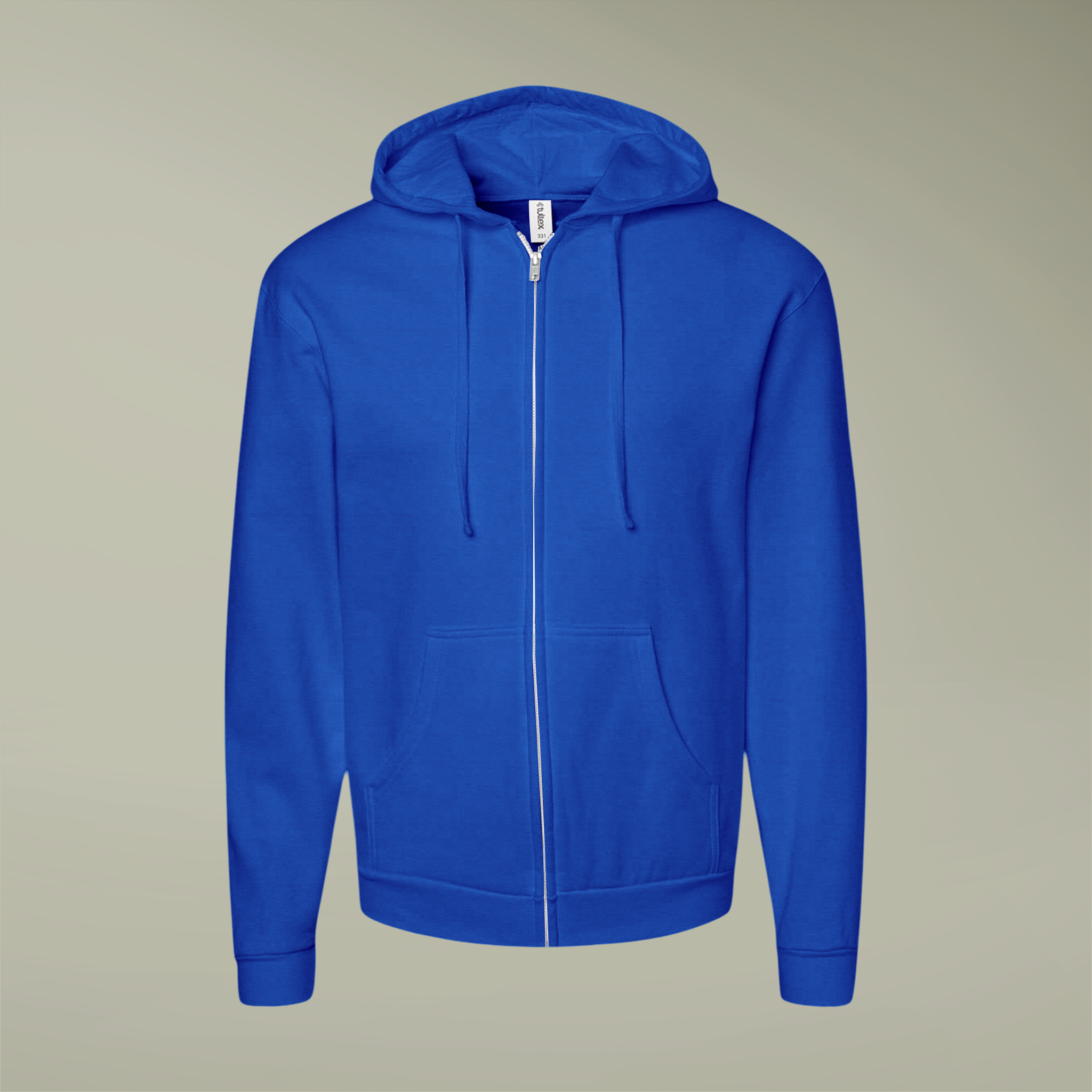 Unisex Full-Zip Hooded Sweatshirt - Thumbnail Image