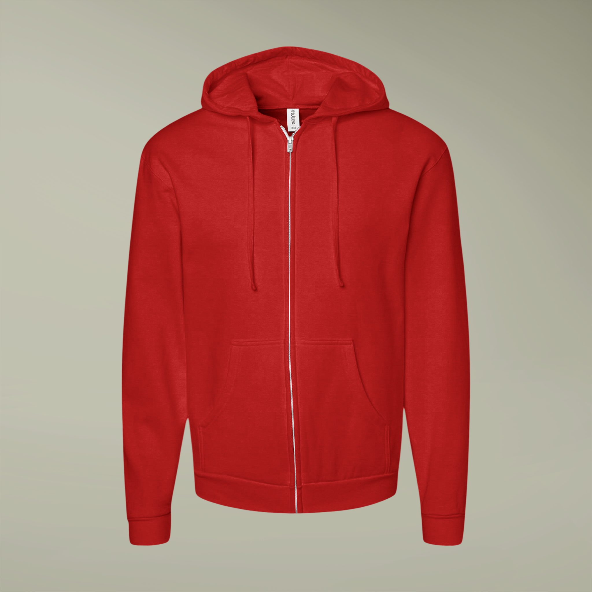 Unisex Full-Zip Hooded Sweatshirt