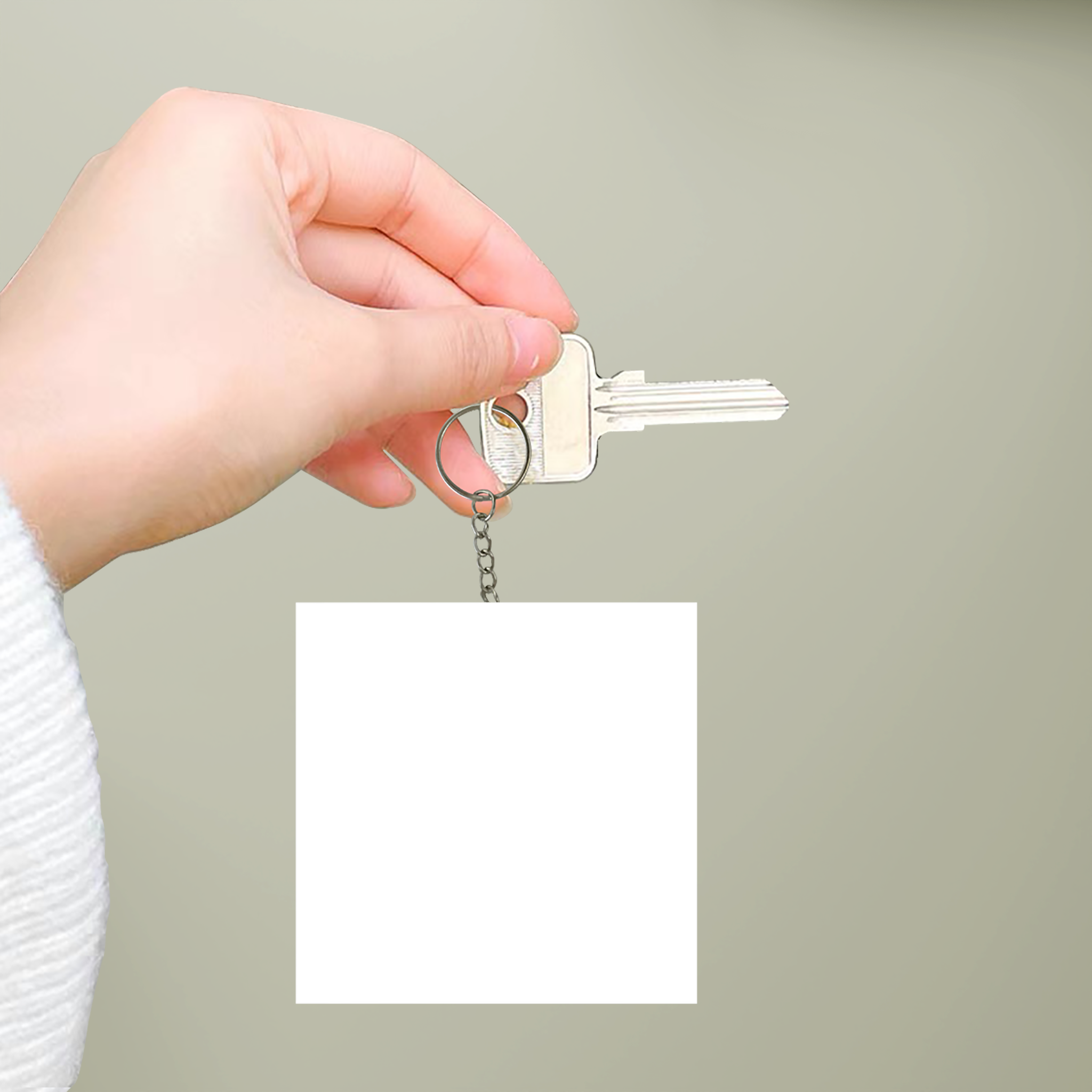 Custom Shape Mini Plush Keychain