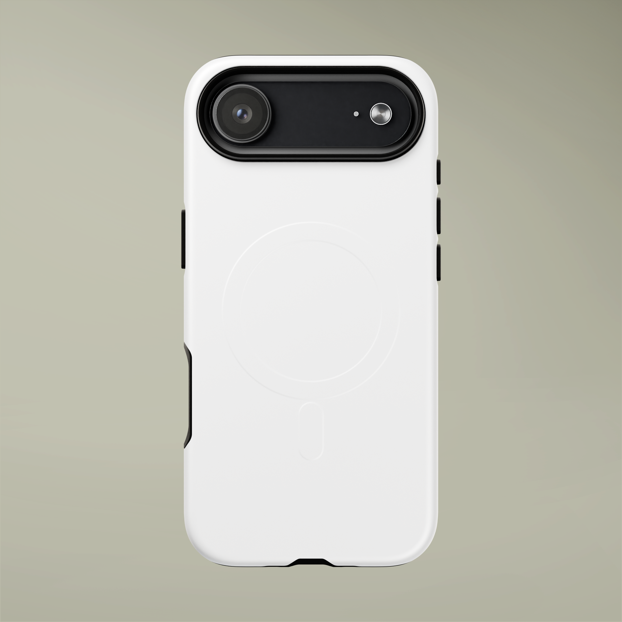 Premium magnetic clear case with modern finish