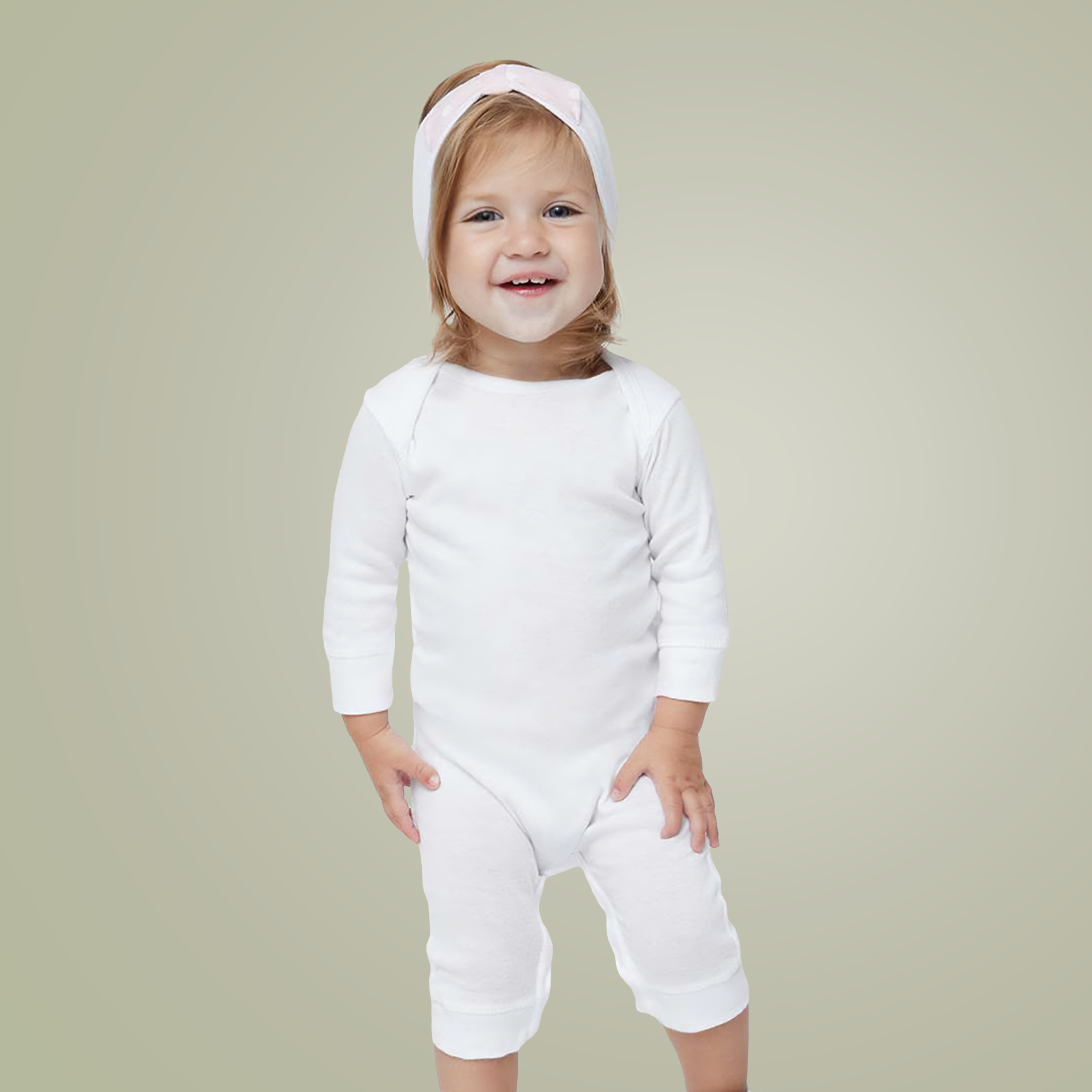 Infant Long Legged Baby Rib Bodysuit - Main Image